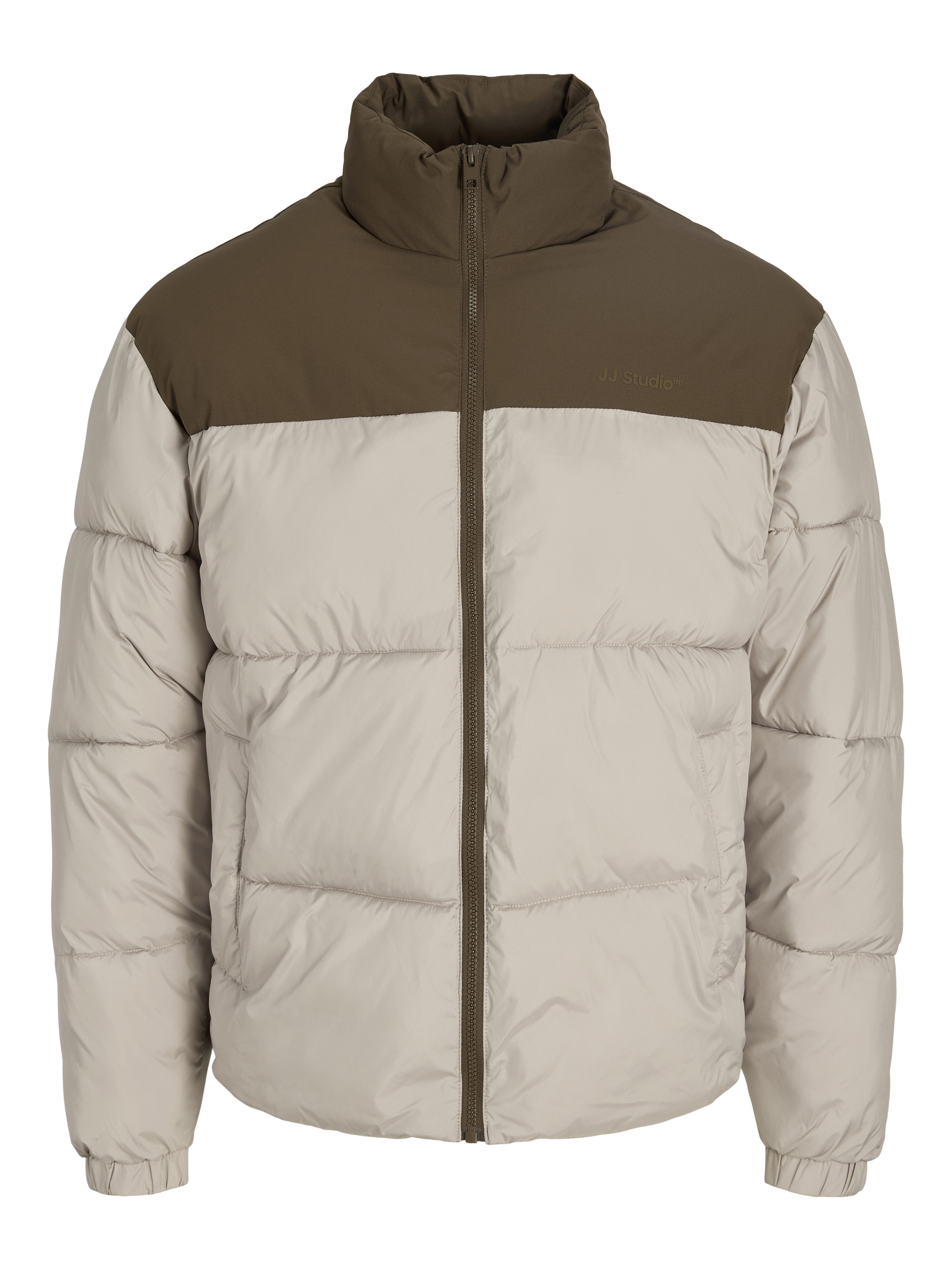 Jack & Jones Steppjacke "JJRAZE COLLAR STAND PUFFER" Kunstfaser, regular fit