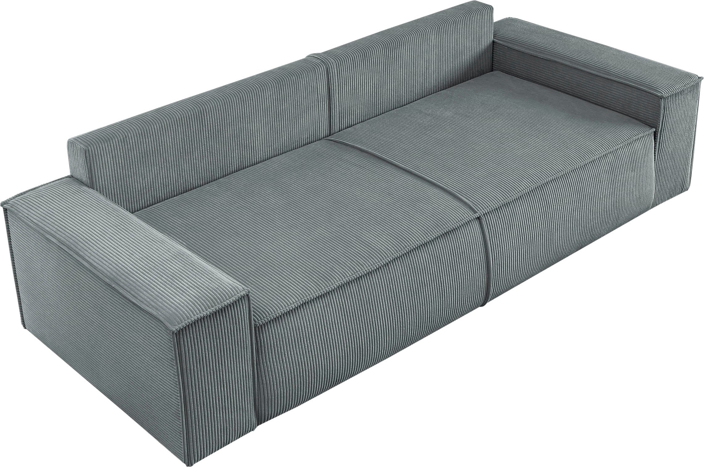 Home affaire 3-Sitzer »SHERWOOD«, nachts: Schlafsofa (Liegefläche 200x136 cm), tagsüber: 3-Sitzer-Sofa.