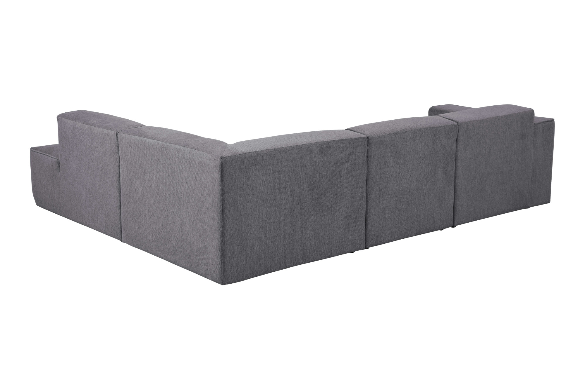 andas Ecksofa »Noord«, mit Kedernaht, in einem Soft-Touch Bezug