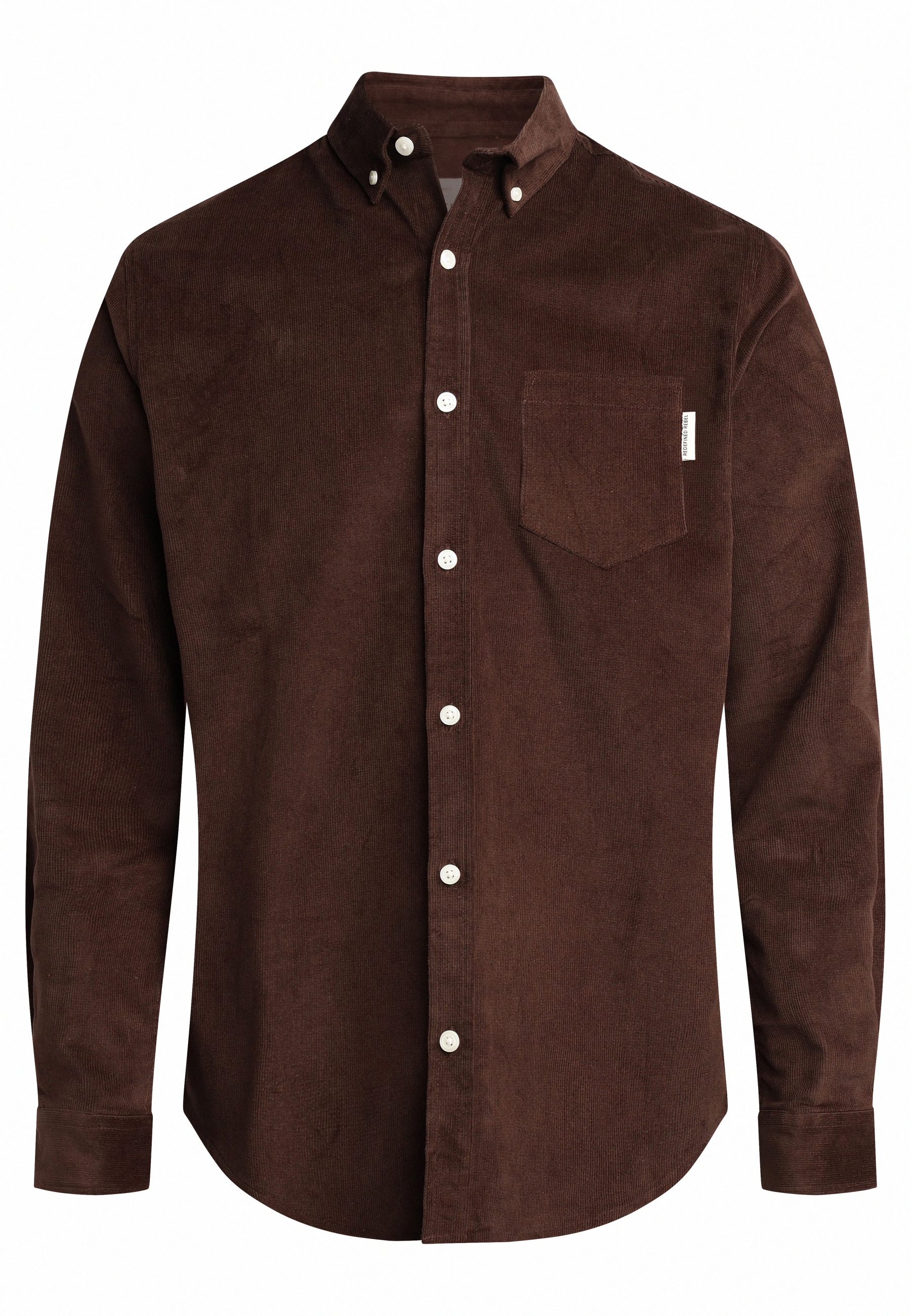 REDEFINED REBEL Langarmhemd »Redefined Rebel Shirt RRPark Shirt Corduroy REGULAR FIT«
