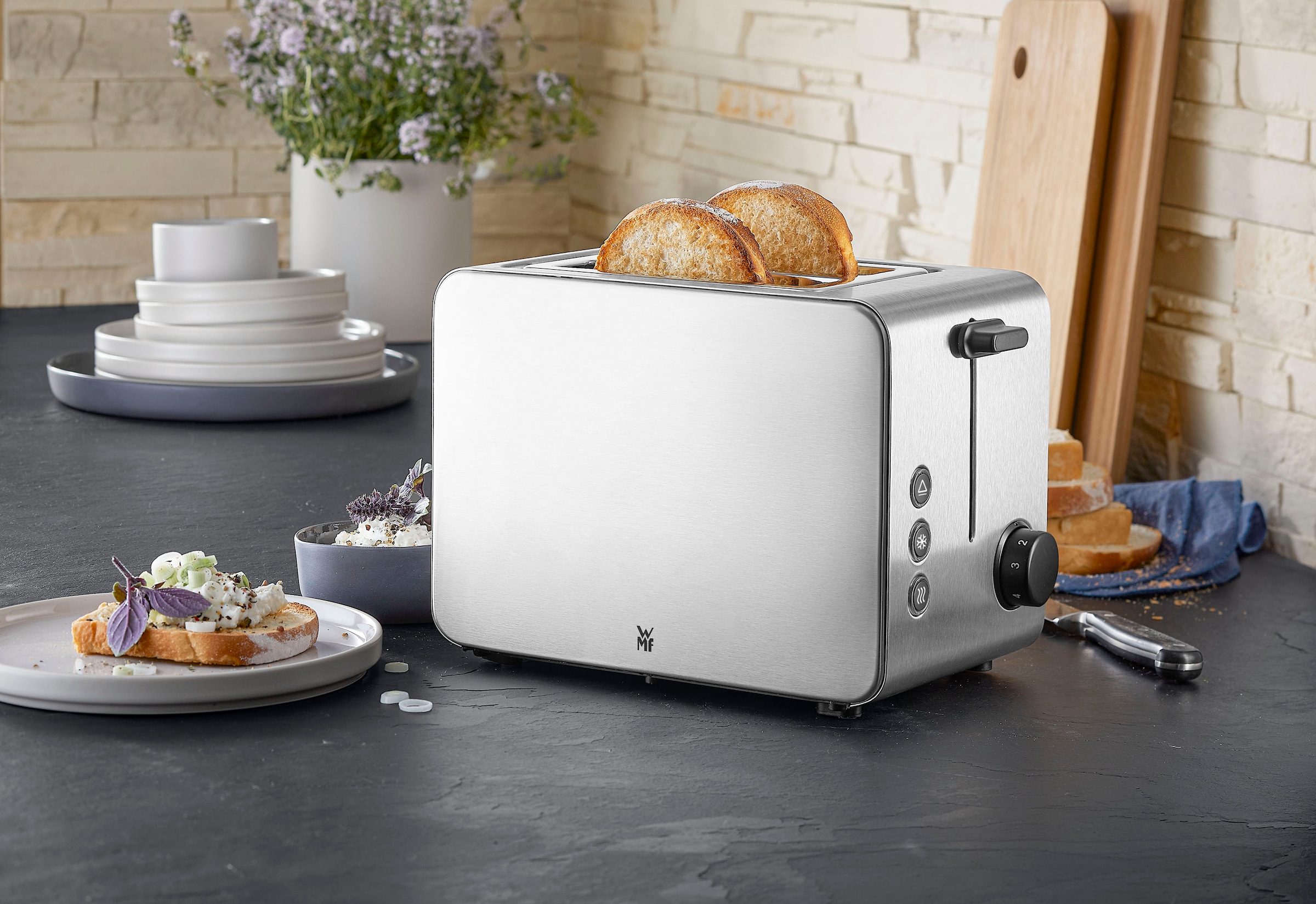 WMF Toaster »Stelio Edition«, für 2 Scheiben, 1050 W per Rechnung | BAUR