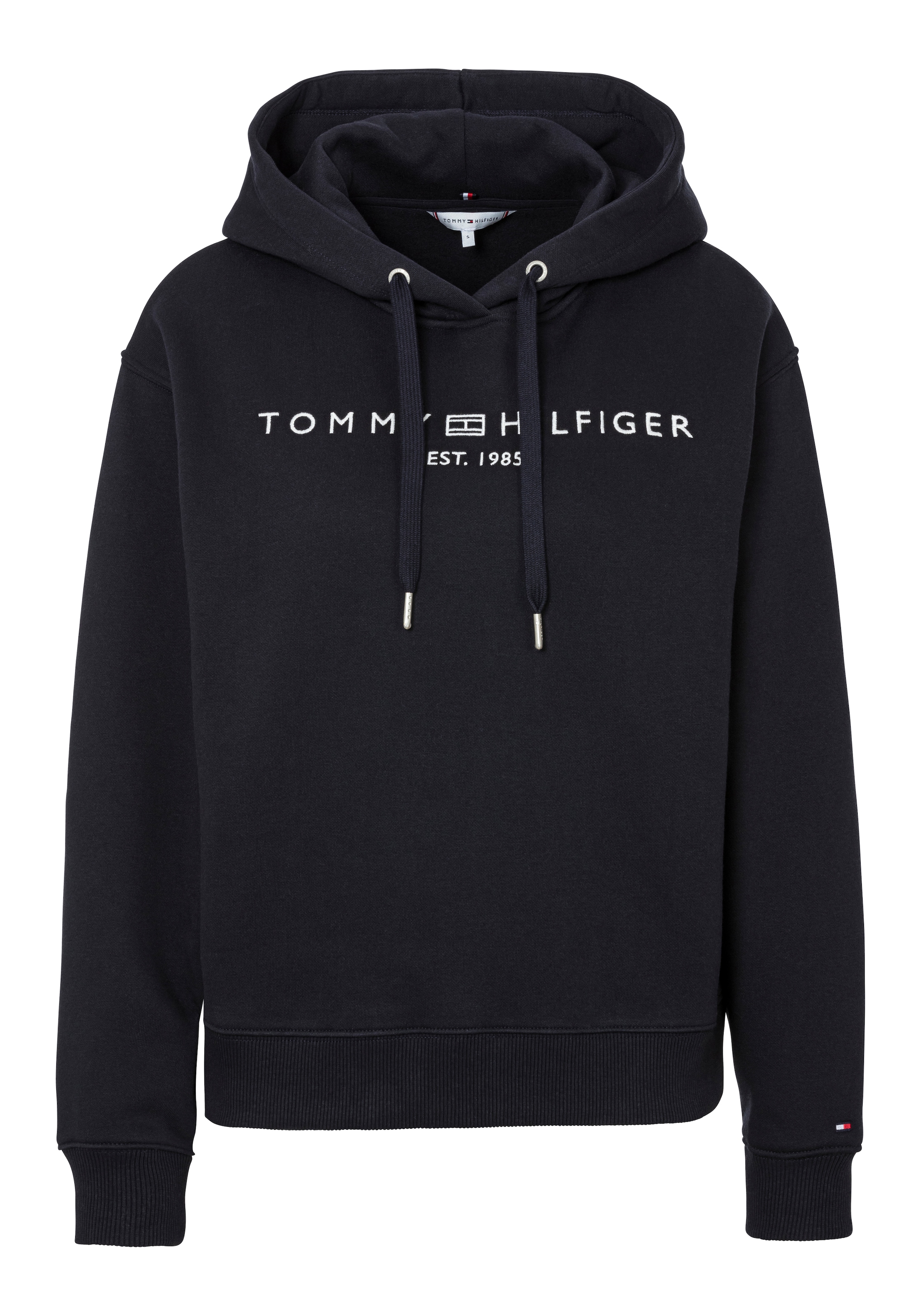 Tommy Hilfiger Kapuzensweatshirt "MDRN REG CORP LOGO HOODIE", mit gesticktem Logo-Schriftzug