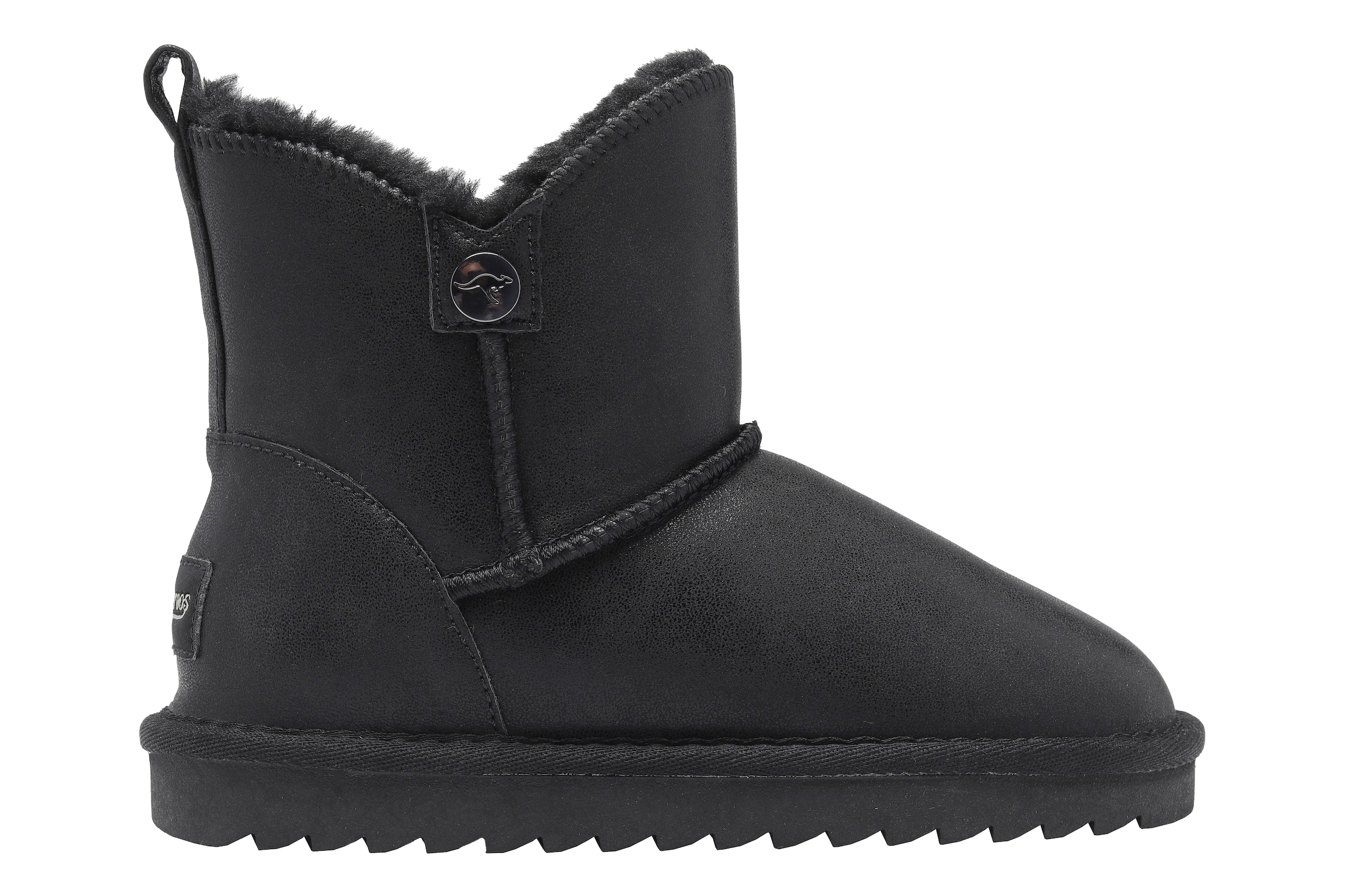 KangaROOS Schlupfboots "K-UK SILVERY" Winterschuhe, Winterboots, Snowboots, günstig online kaufen
