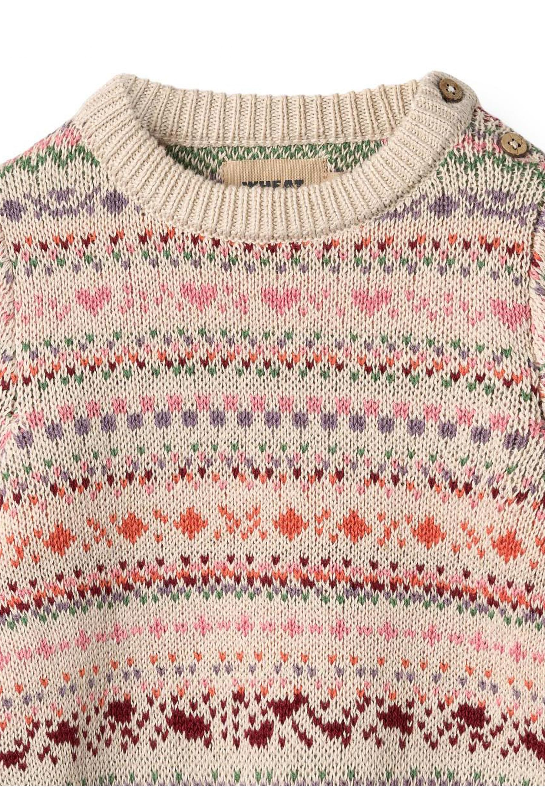 WHEAT Rundhalspullover »WHEAT Jaquard Pullover Olga« 1