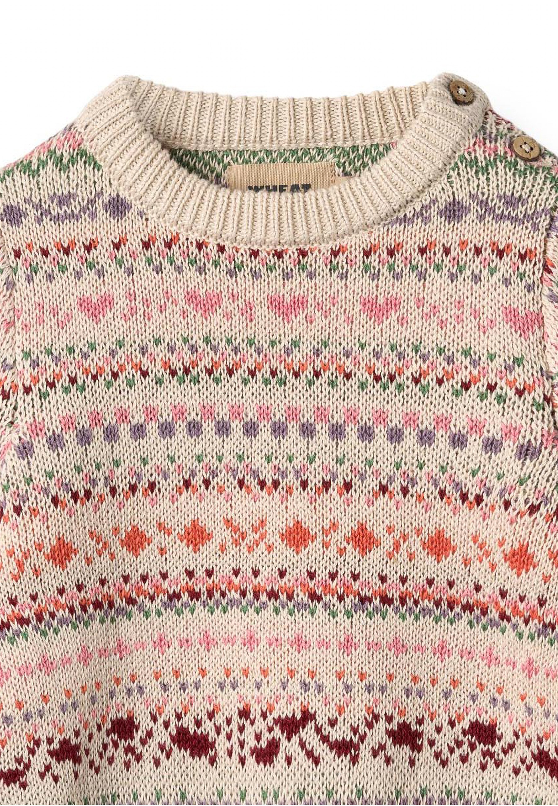 Thumbnail - WHEAT Fleecepullover "WHEAT Jaquard Pullover Olga"