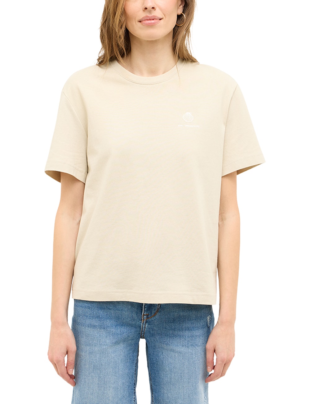 MUSTANG Kurzarmshirt »Damen Style Floris«