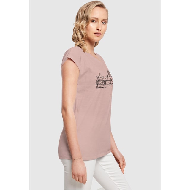 Merchcode T-Shirt »Damen Ladies Spring Saying Extended Shoulder Tee«, (1 tlg.)  für kaufen | BAUR