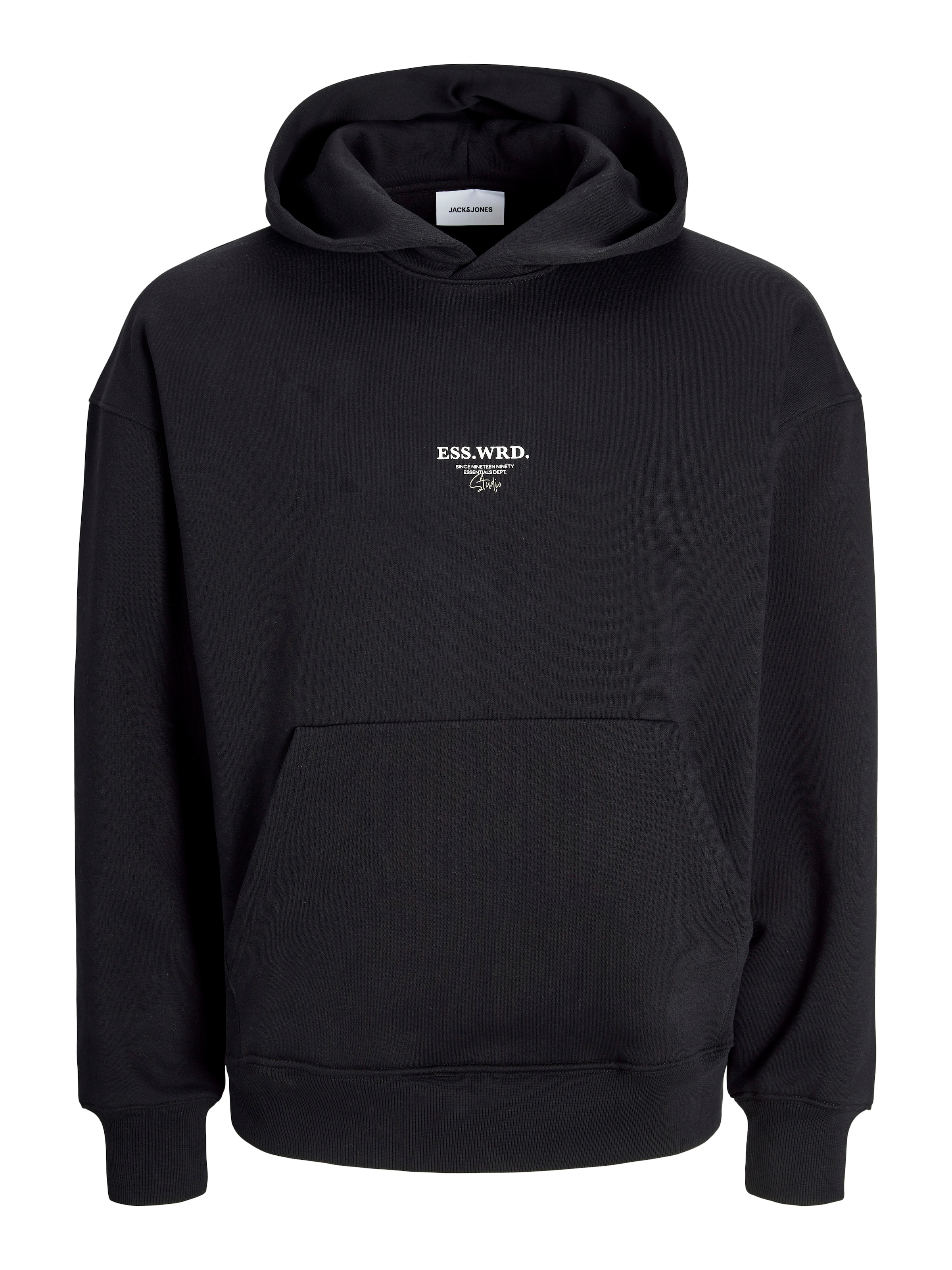 Jack & Jones Kapuzensweatshirt »JJEURBAN EDGE STUDIO SWEAT HOOD NOOS«, mit Front und Back Print