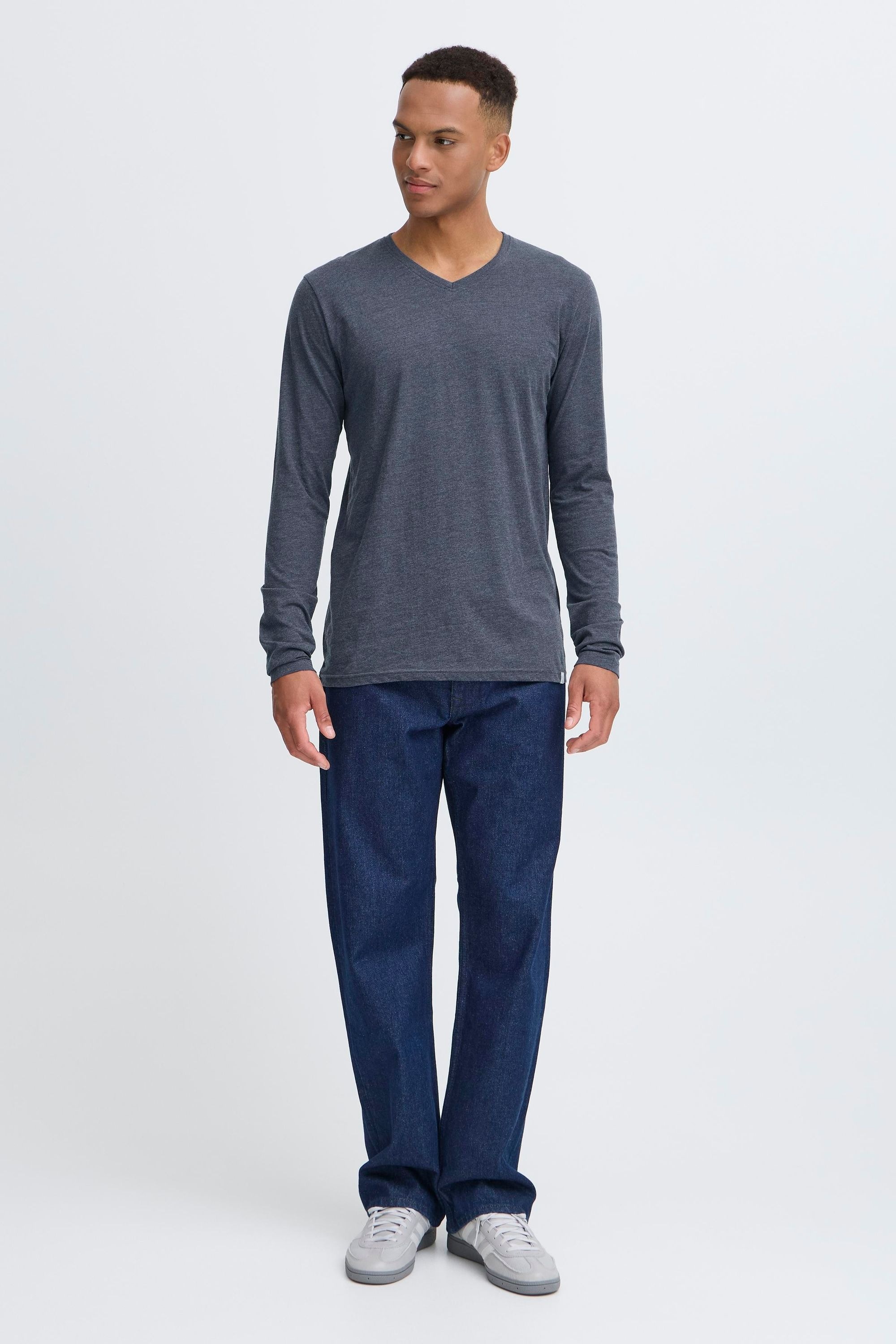 Solid Langarmshirt "Langarmshirt SDBeda" günstig online kaufen