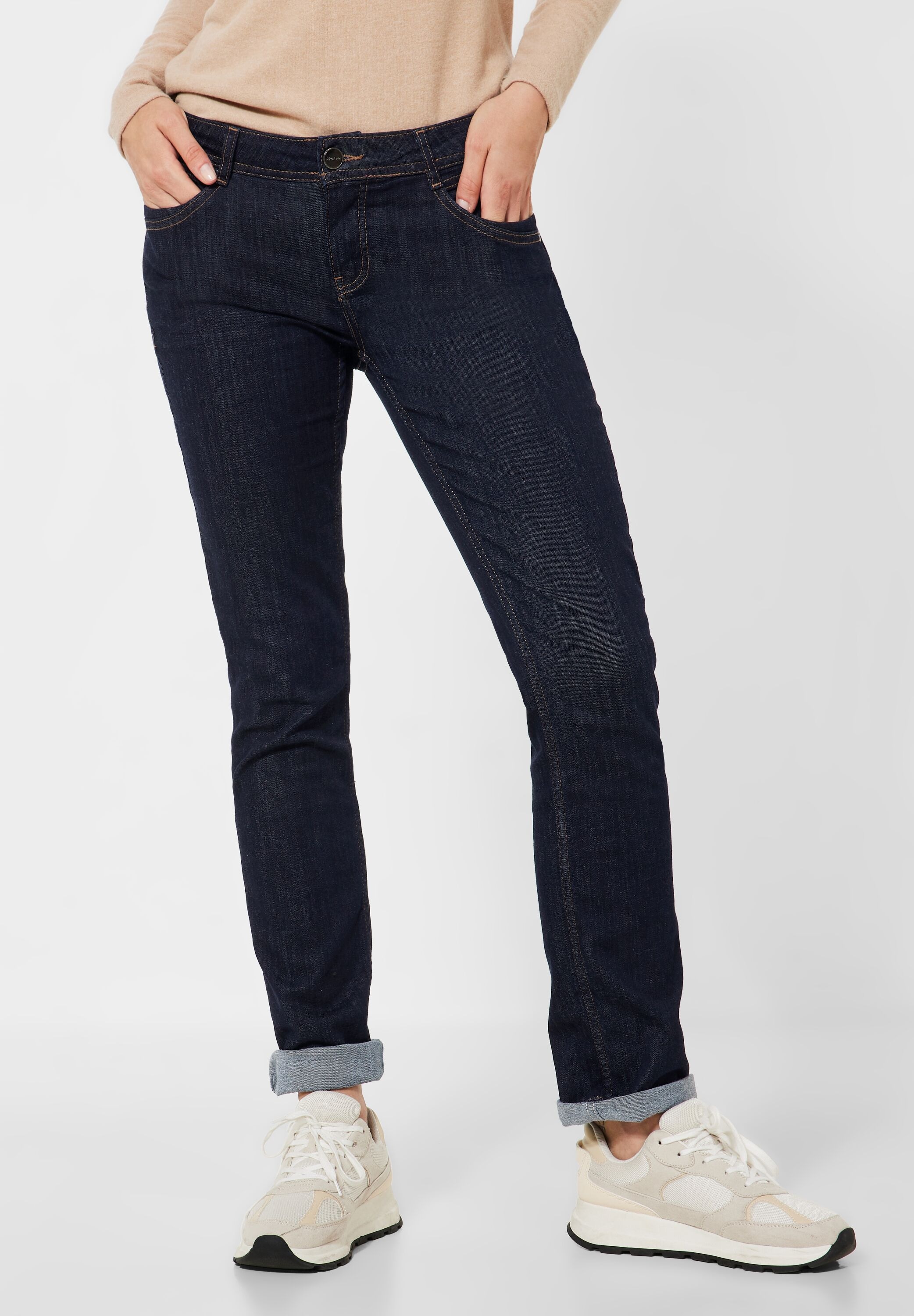 STREET ONE Straight-Jeans, 4-Pocket Style