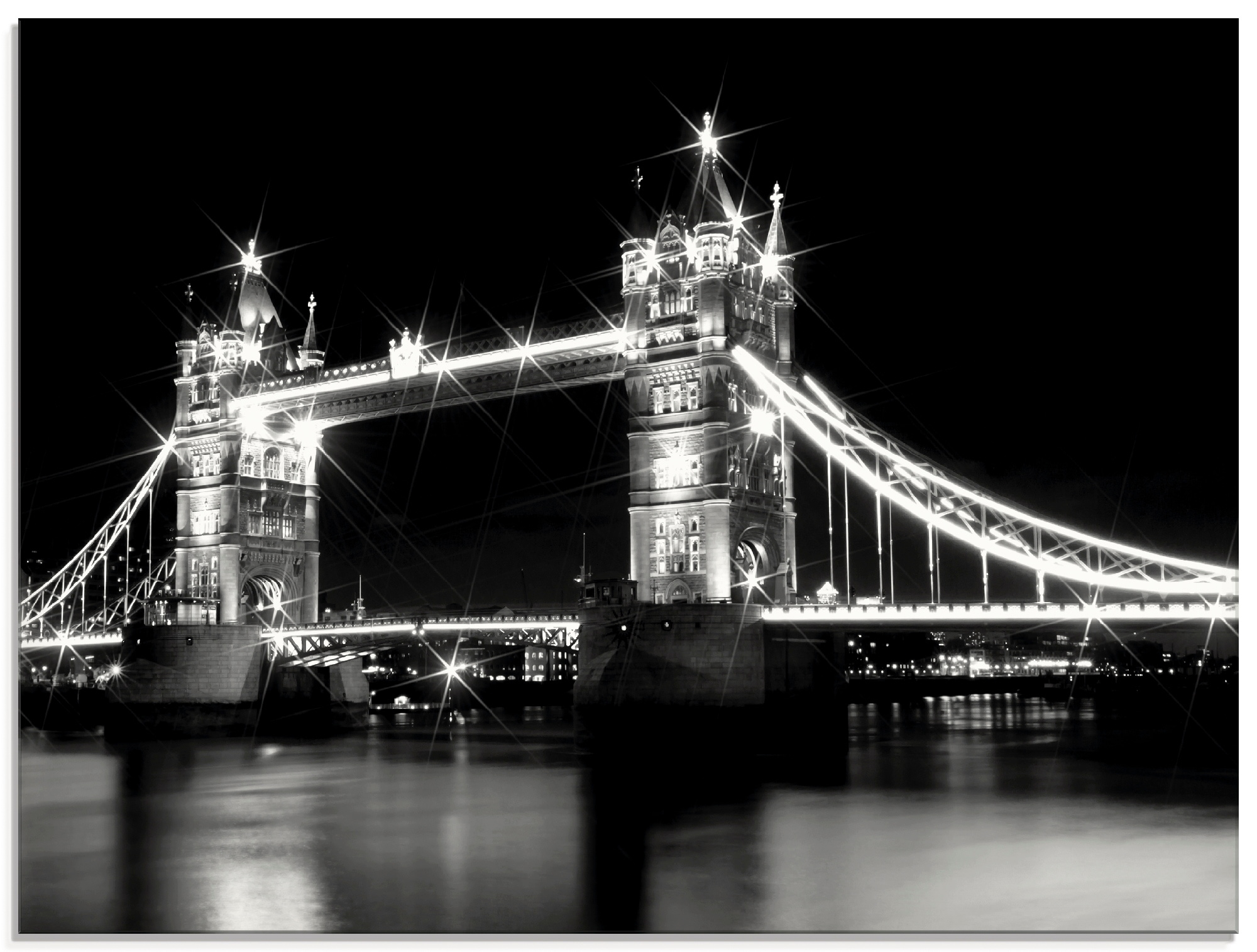 Artland Glasbild "Tower Bridge London" Brücken 1 Stk. tlg. in verschiedenen günstig online kaufen