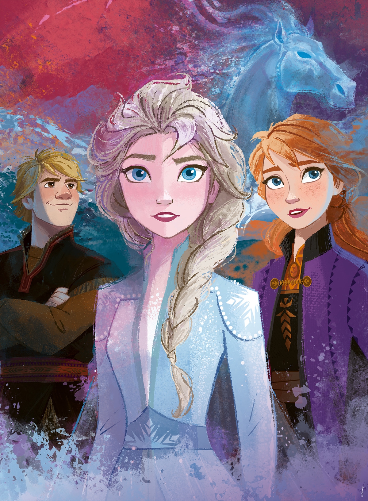 Ravensburger Puzzle »Elsa, Anna und Kristoff«, Made in Germany