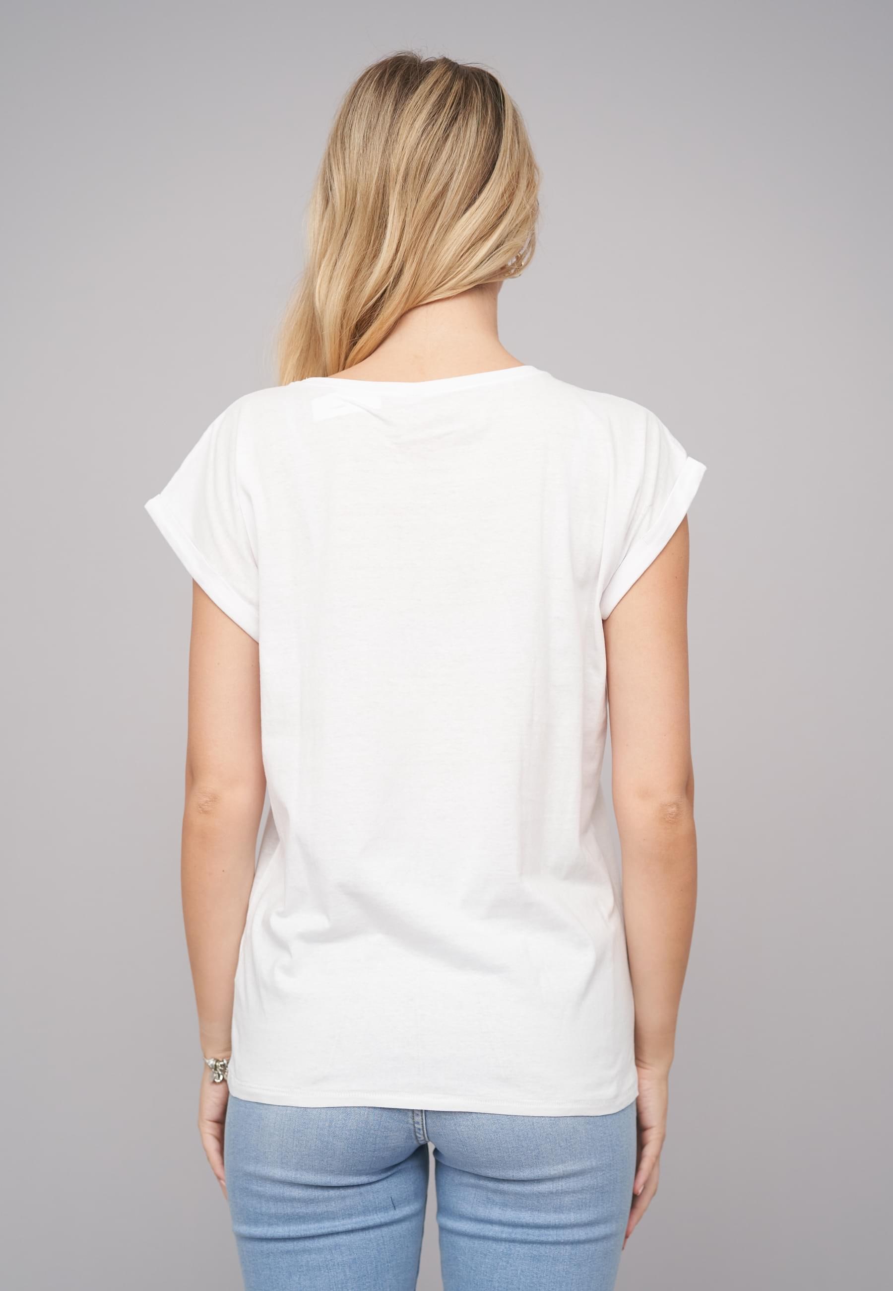 CLOUD 5IVE T-Shirt »CLOUD 5IVE Ladies Grateful/Bike05 Tee«, (1 tlg.)