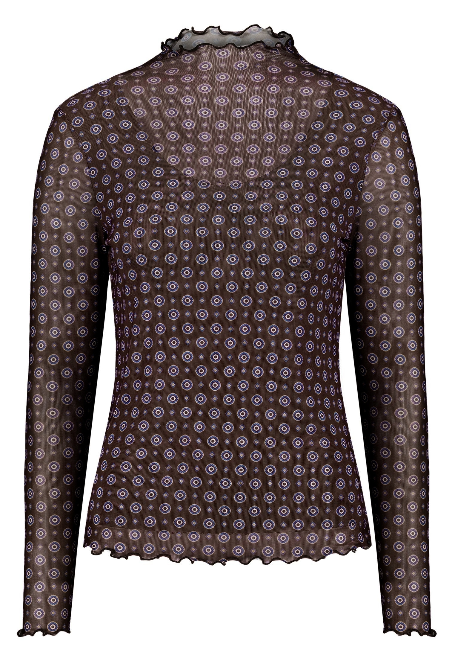 Zero Kurzarmshirt »Damen mit Muster« 1 Material