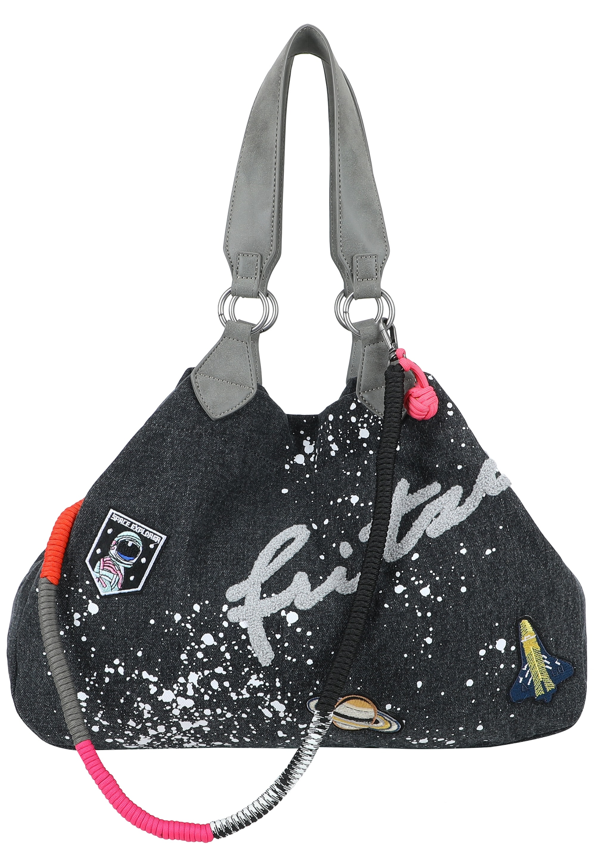 Fritzi aus Preußen Henkeltasche "Out of Space", mit coolem Sprinkle-Print günstig online kaufen