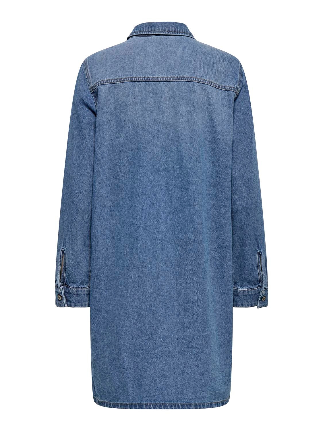 ONLY Jeanskleid »ONLLISA L/S DNM DRESS GUA NOOS«