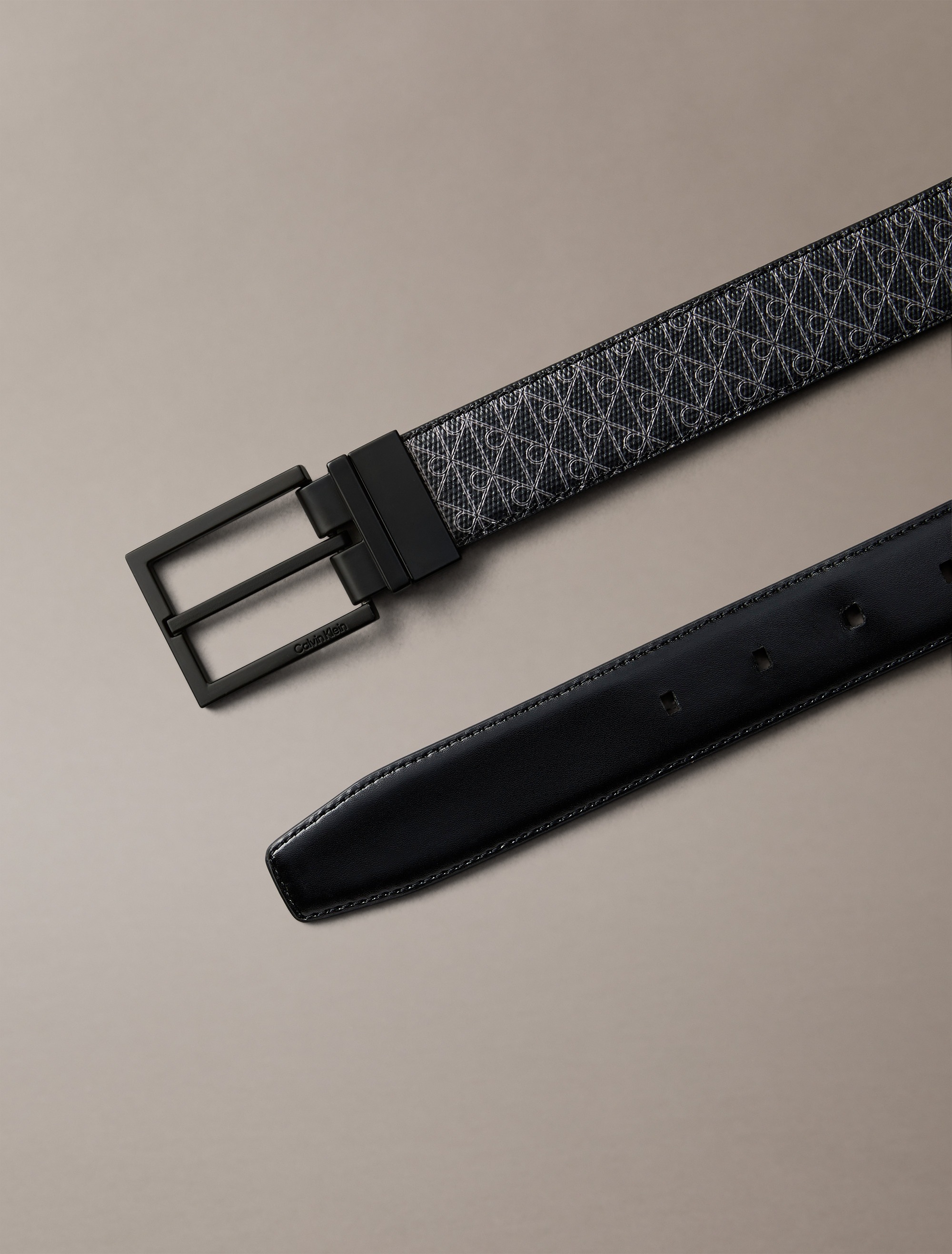 Thumbnail - Calvin Klein Synthetikgürtel "SQUARE BUCKLE 32MM REV" Größenverstellbar