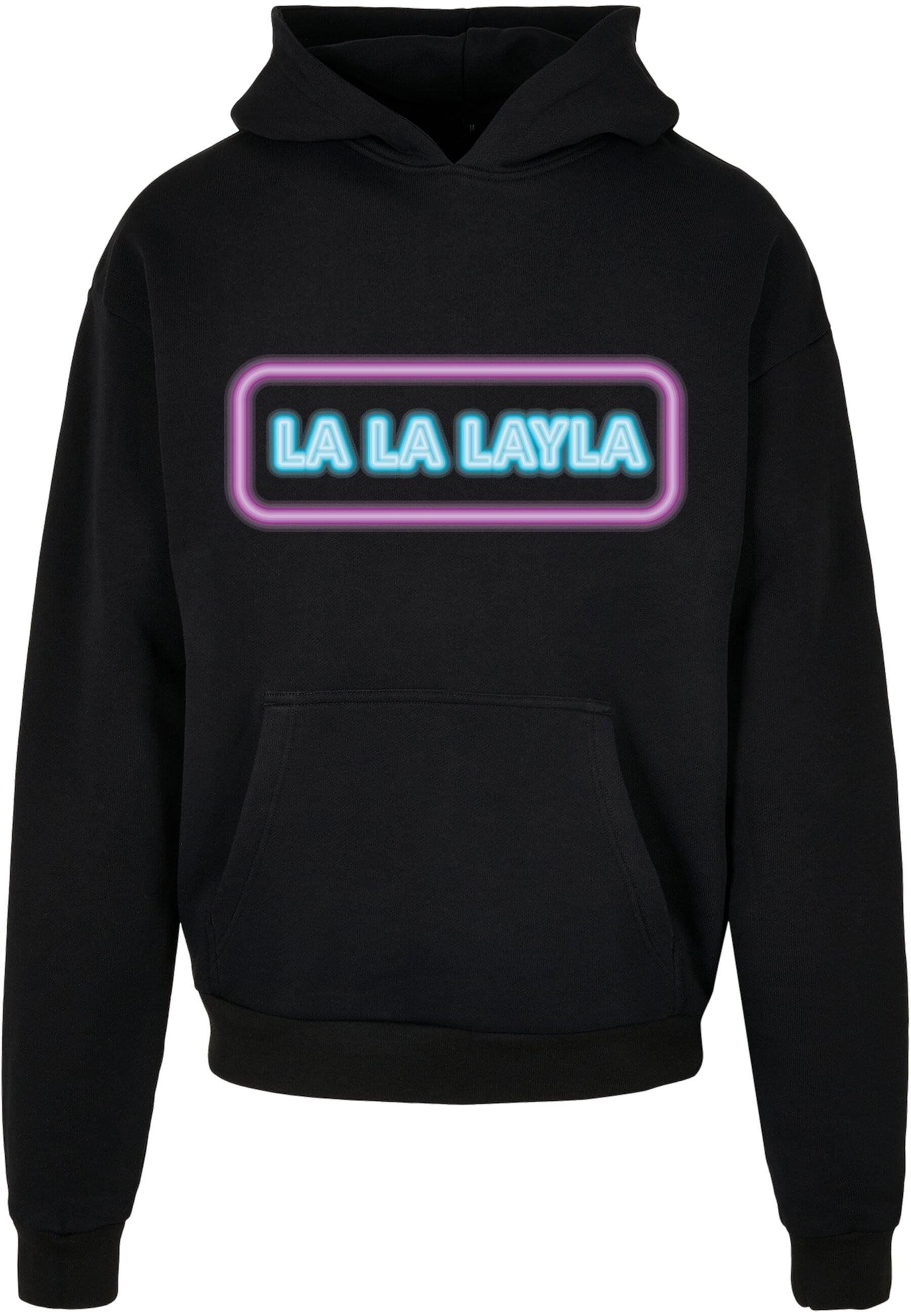 Merchcode Kapuzensweatshirt "Merchcode Herren LA LA LAYLA Ultra Heavy Hoody"