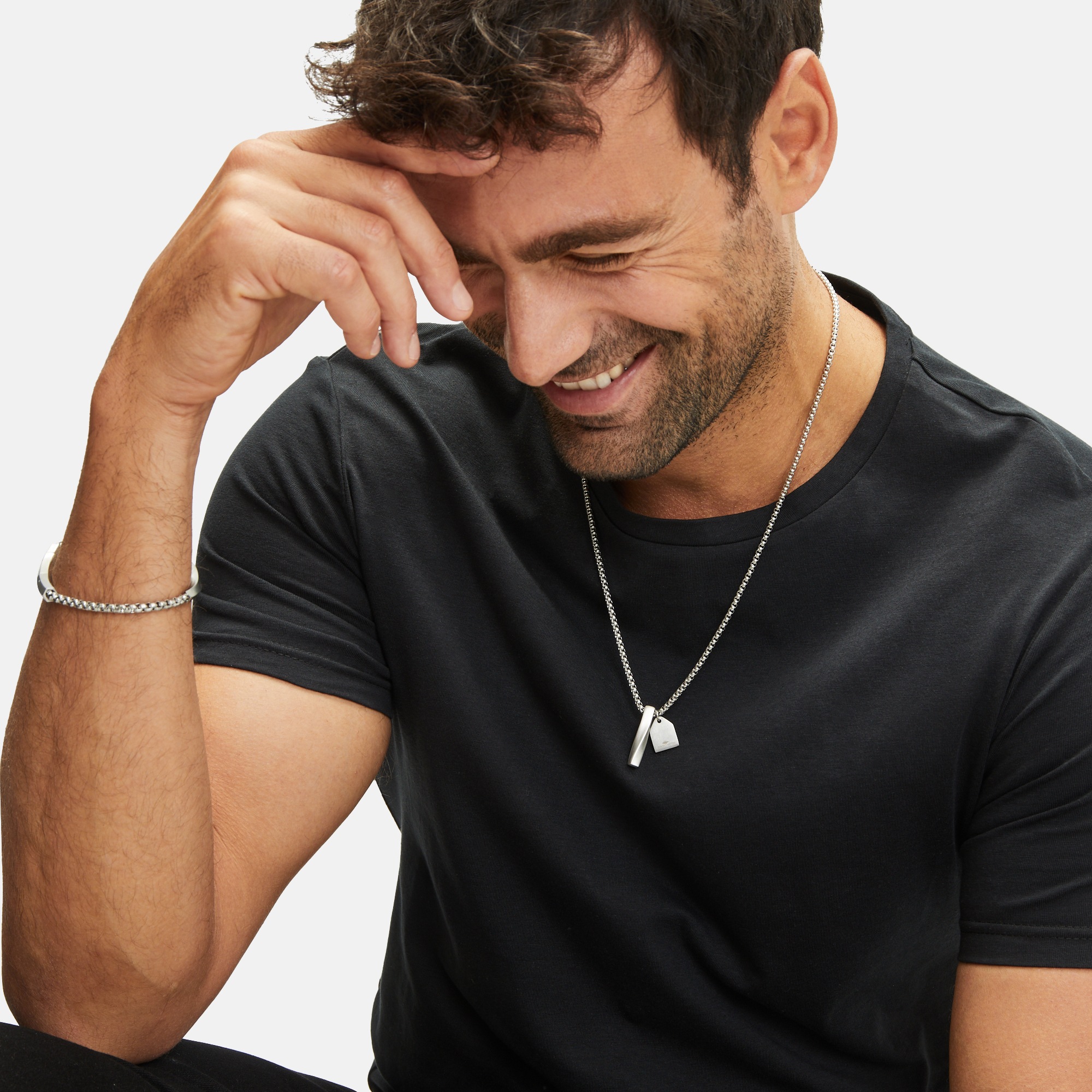 FYNCH-HATTON Kette mit Anhänger »Schmuck Geschenk Edelstahl Halskette The Twist«