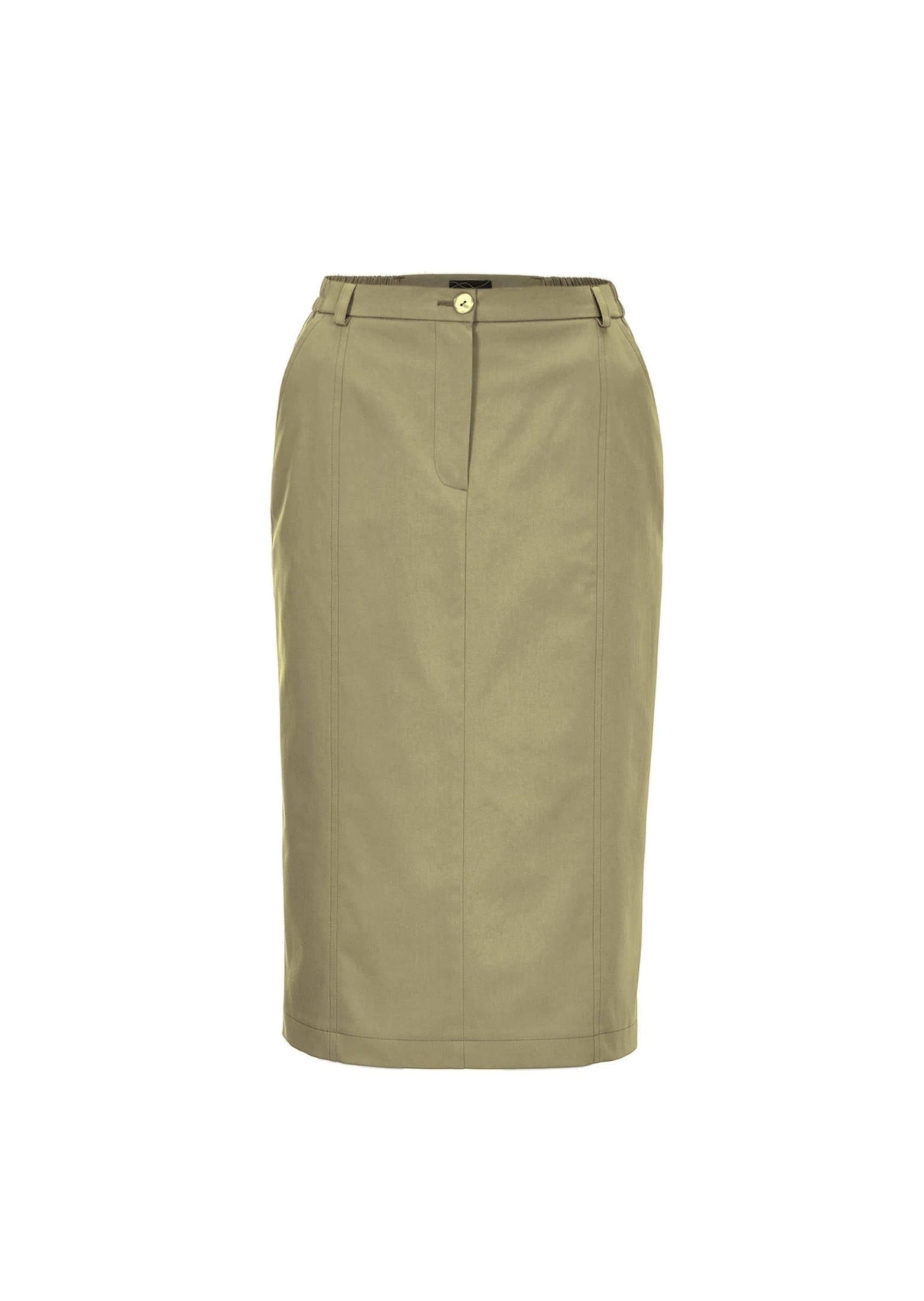 GOLDNER Midirock "Kurzgröße Sportlich eleganter Satinrock" günstig online kaufen