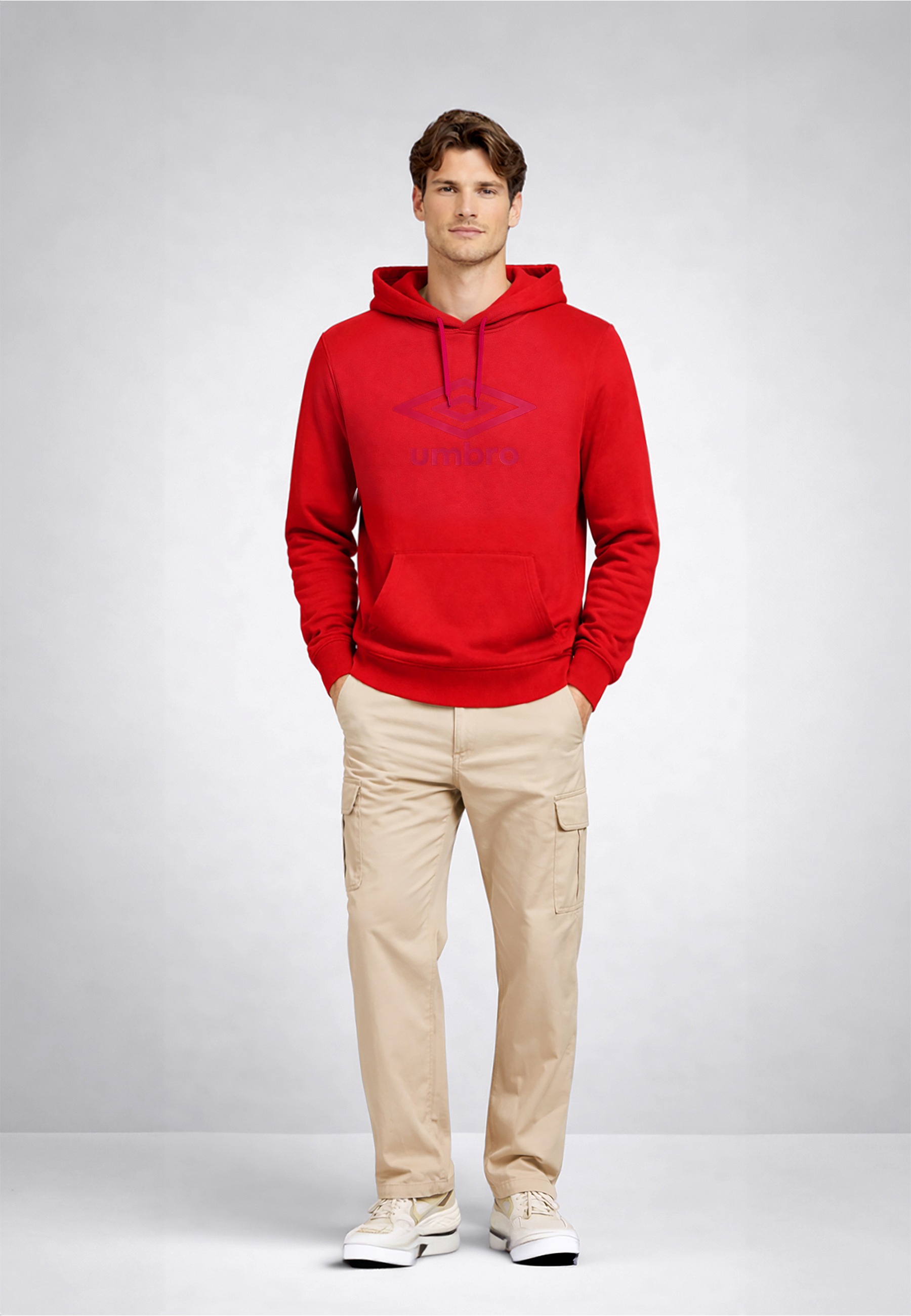 Umbro Rundhalspullover »Umbro Large Logo Hoodie« 1
