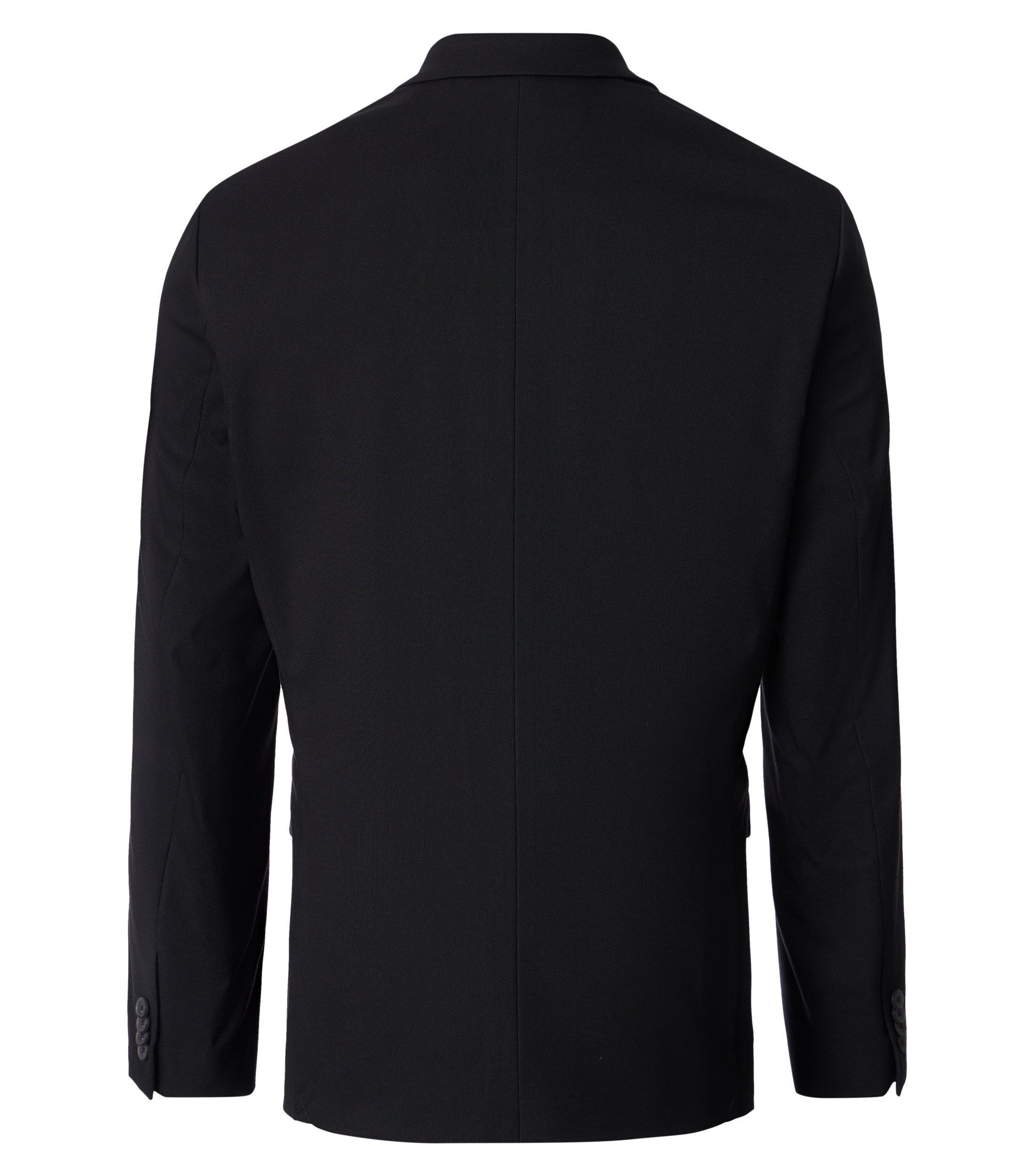 VENTI Men's Suit Jacket Solid Black Size 48 2