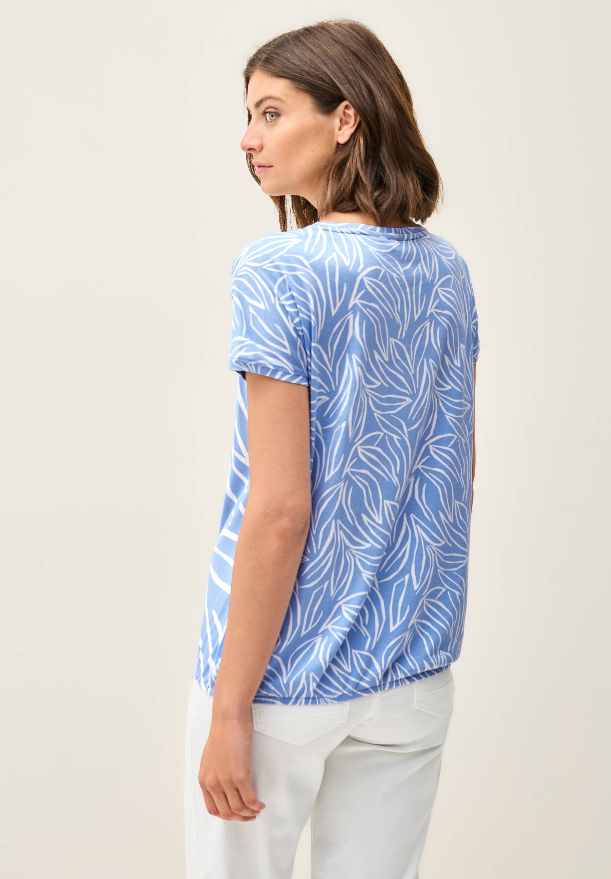 Cecil T-Shirt, mit U-Boot-Ausschnitt