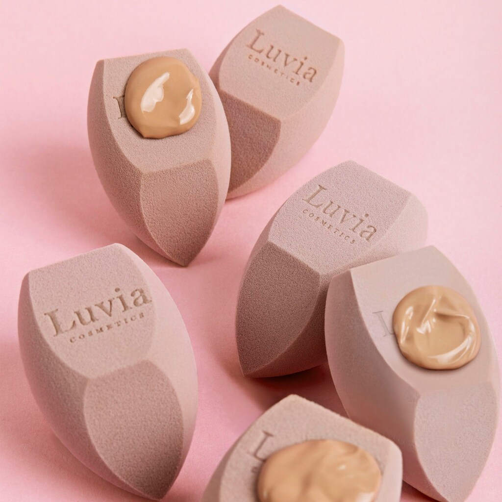 Luvia Cosmetics Make-up Schwamm »Diamond Sponge Candy«, (Set, 2 tlg.)