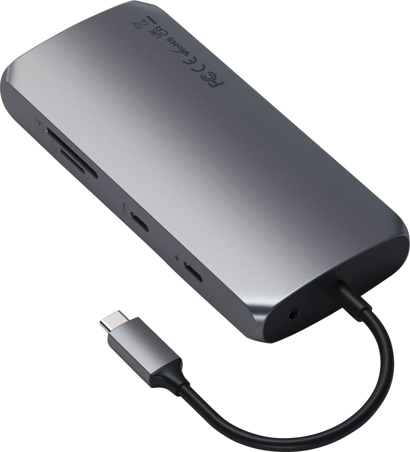 Satechi USB-Adapter »USB-C Multiport MX«, USB 3.0 Typ A-RJ-45 (Ethernet) zu USB Typ C