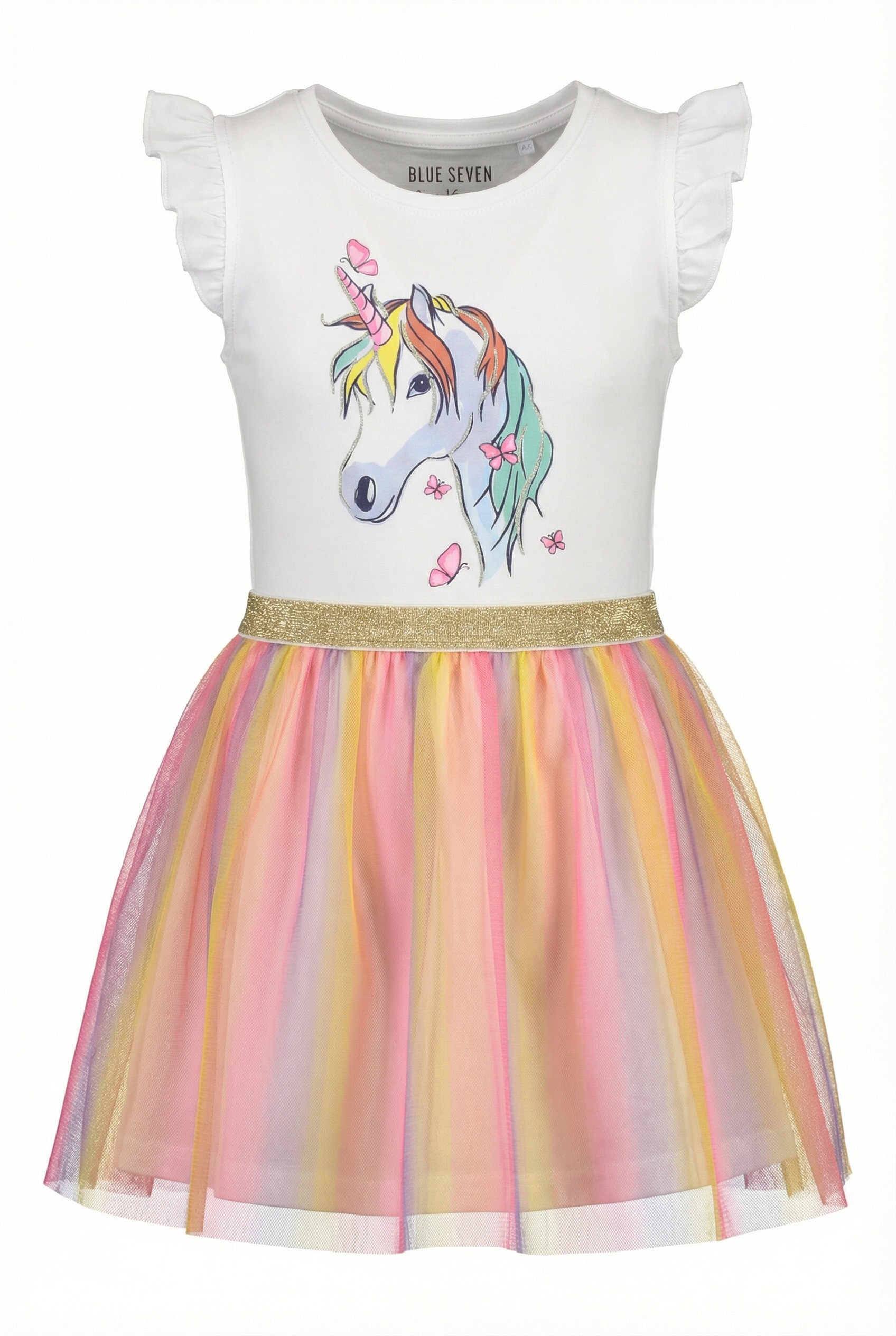 Blue Seven Jerseykleid "Mädchen Tüllkleid"
