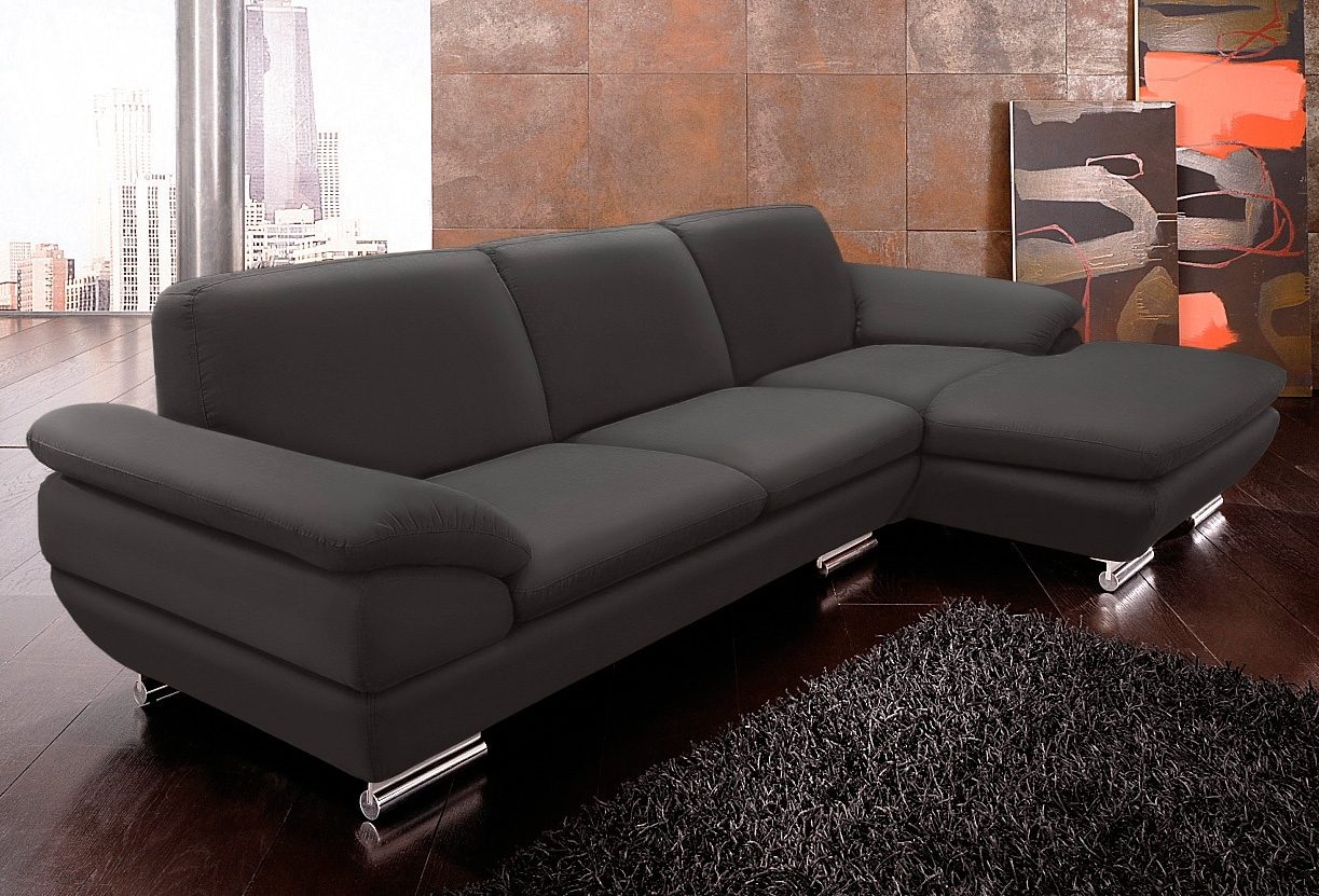 CALIA ITALIA Ecksofa "Glamour, italienisches Designsofa, tollem Sitzkomfort günstig online kaufen