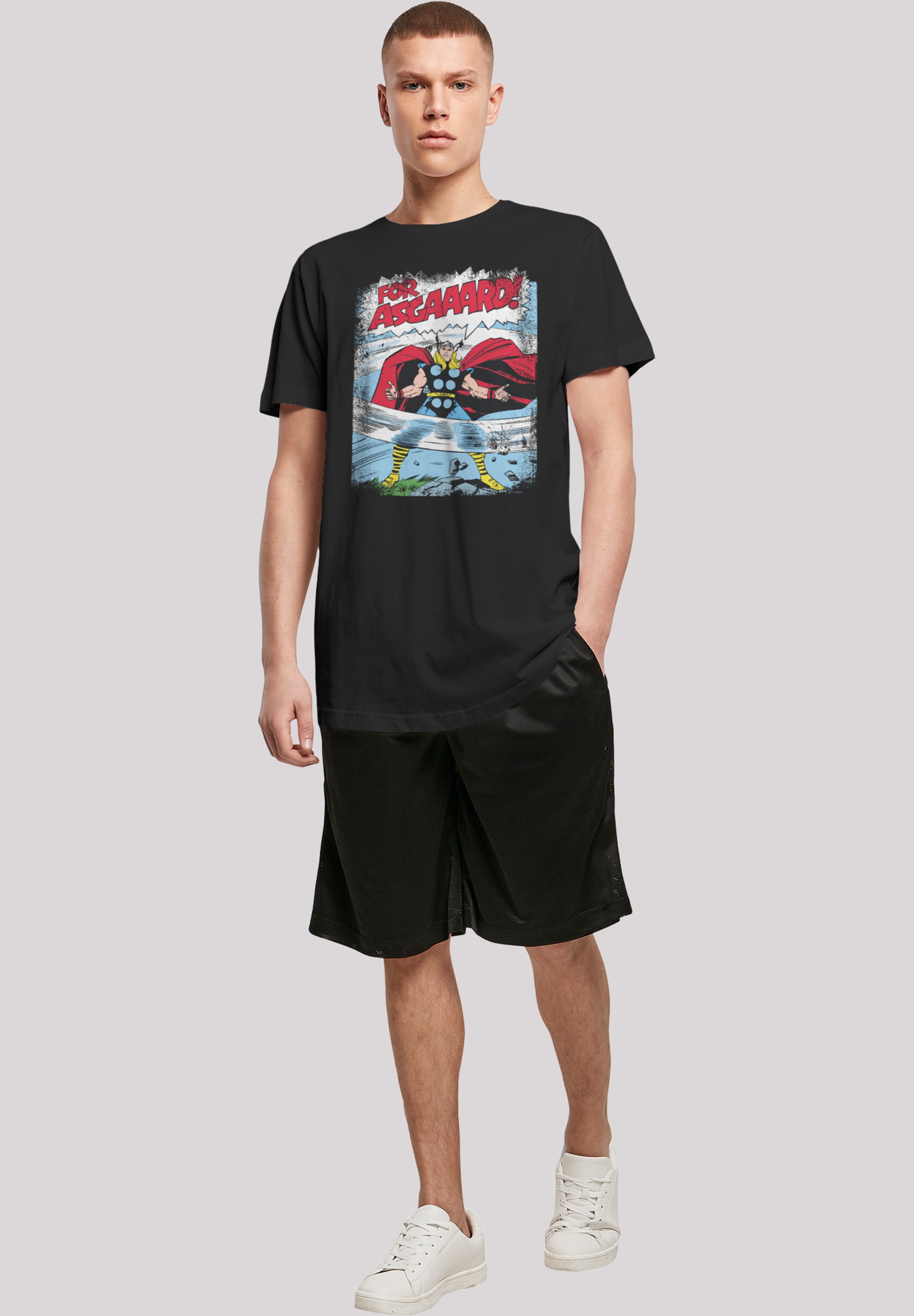 F4NT4STIC T-Shirt »Marvel Thor Asgard«, Print