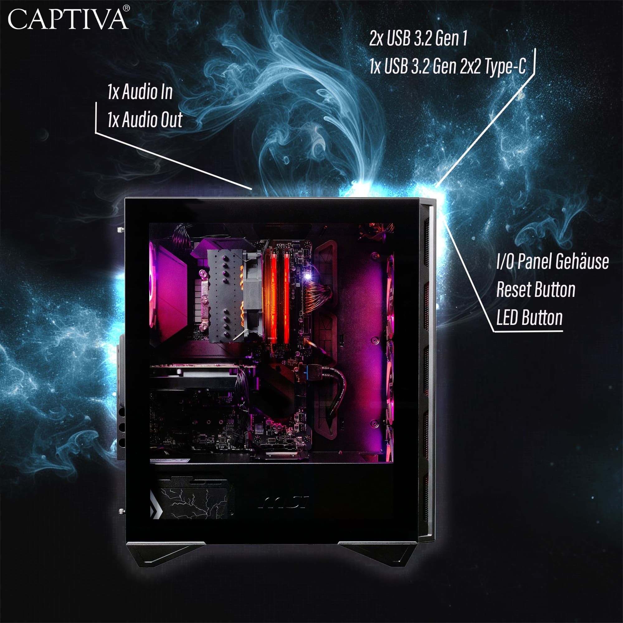 CAPTIVA Gaming-PC »Advanced Gaming R93-268«