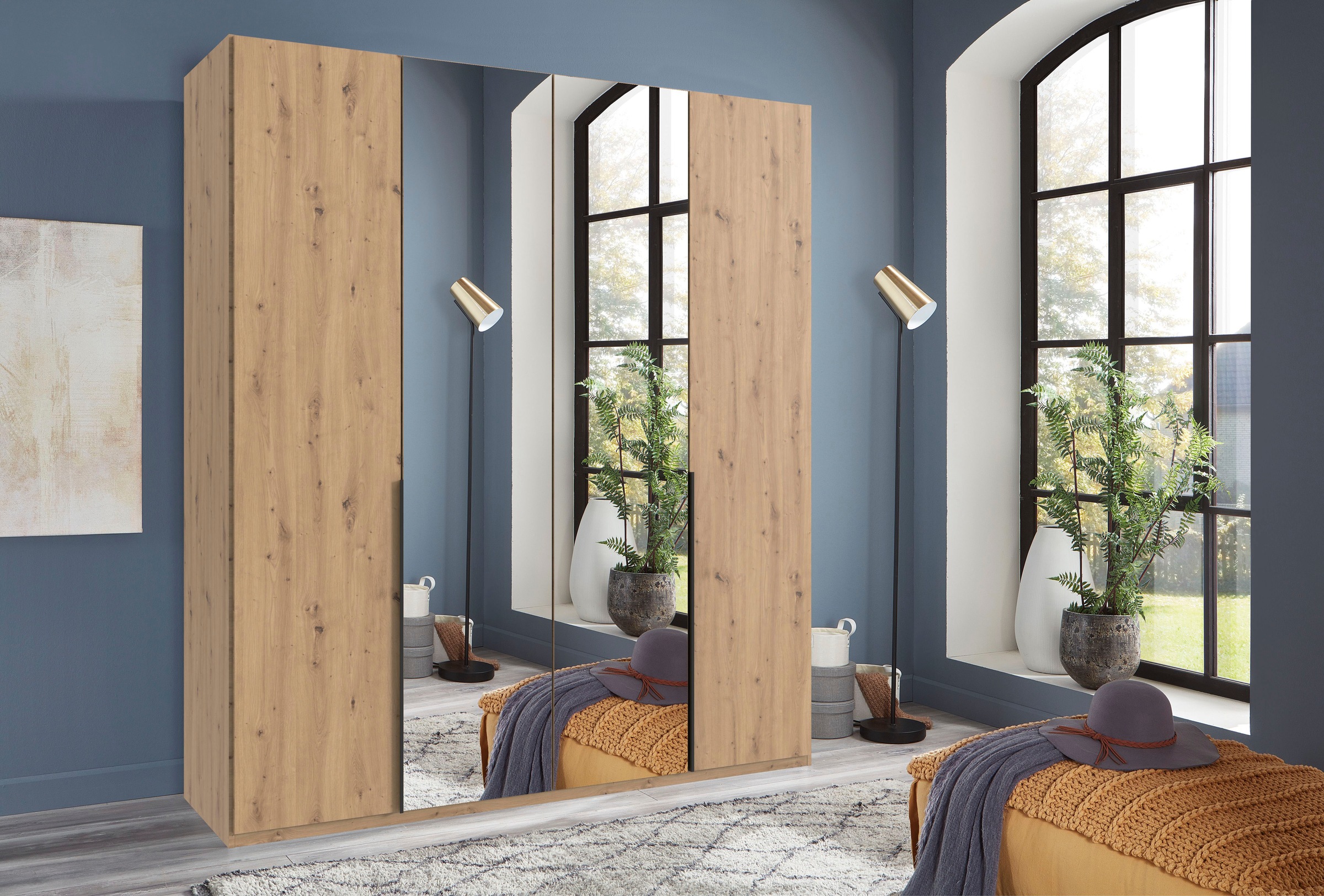 Wimex Kleiderschrank "Mugano, in 5 Breiten und 2 Höhen, Made in Germany", ( günstig online kaufen