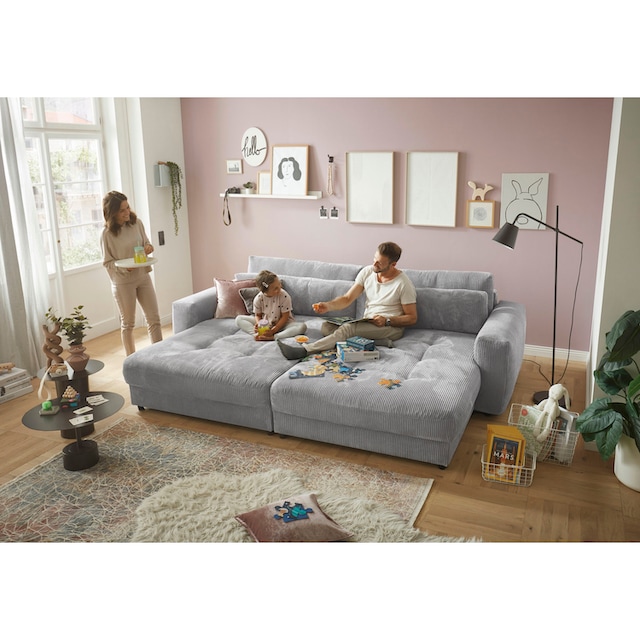 ED EXCITING DESIGN Loveseat »Barura Loveseat«, (2 St.), frei im Raum  stellbar, inkl. 2 Rücken- und 2 Nierenkissen | BAUR