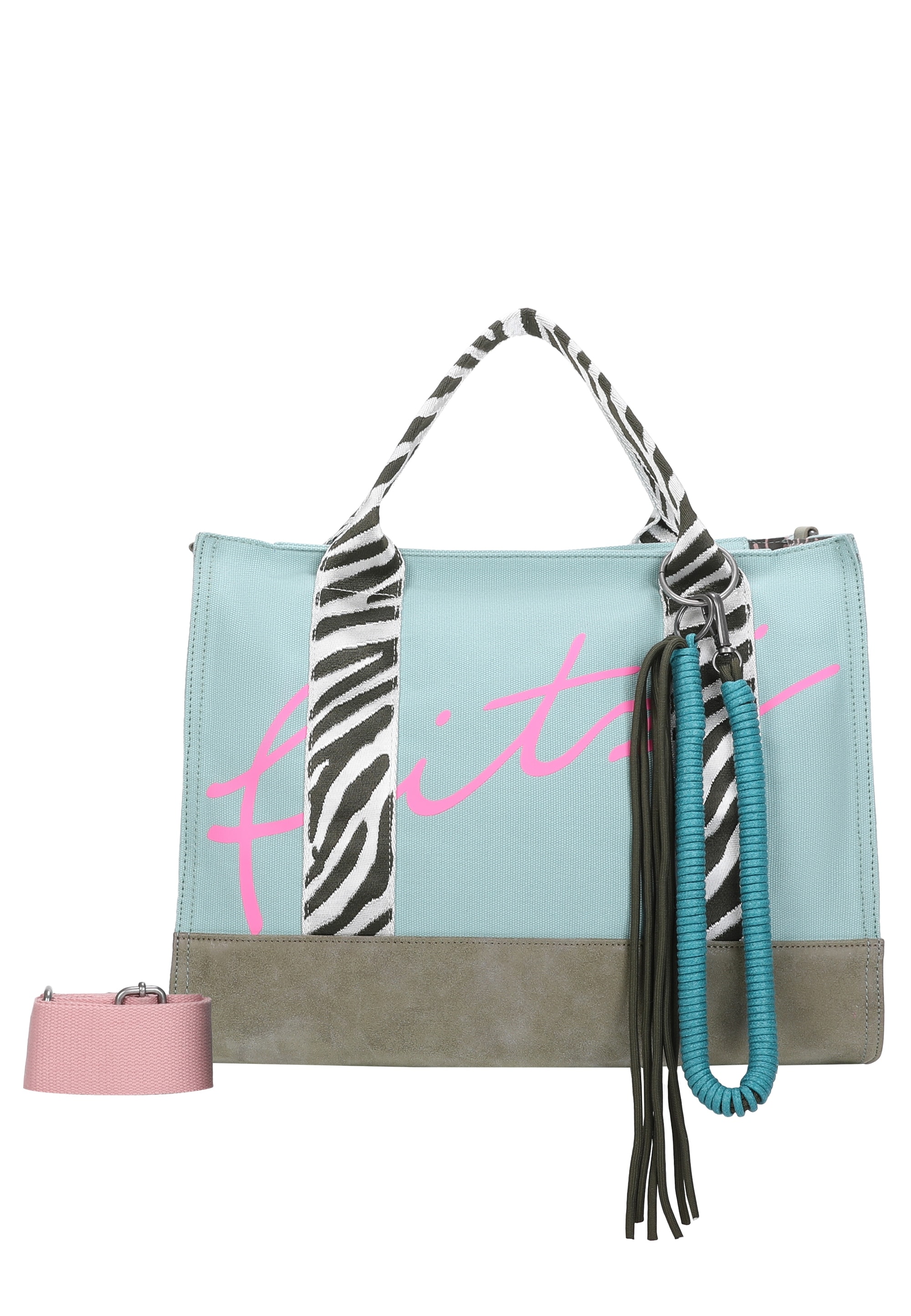 Fritzi aus Preußen Schultertasche "Summer Zebra Safari" mit abnehmbarer Kor günstig online kaufen