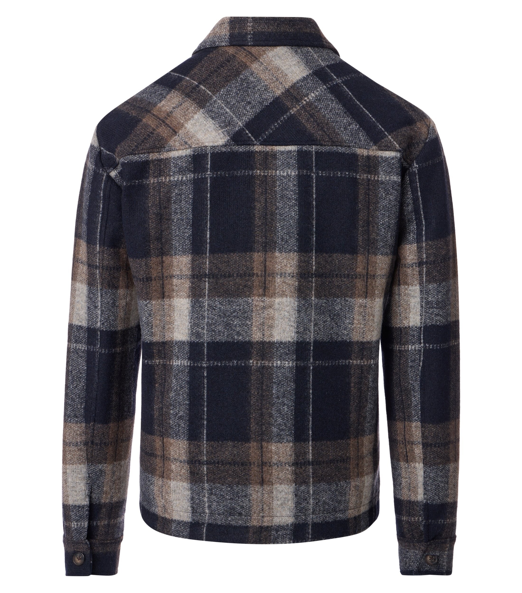 VENTI Langarmhemd »VENTI Hemdjacke kariert«