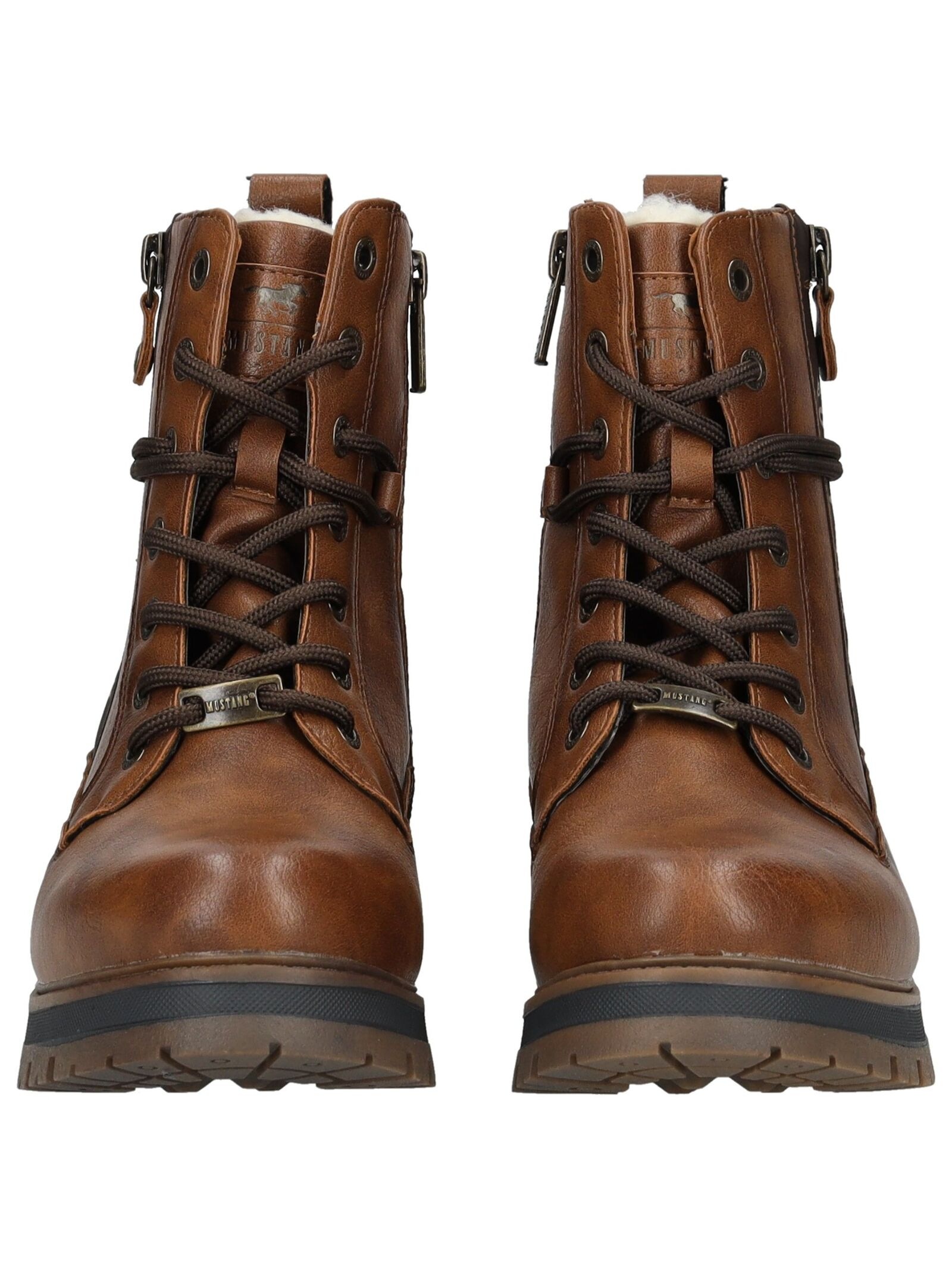 Thumbnail - Mustang Shoes Schnürstiefelette "Mustang Shoes Stiefelette Lederimitat"