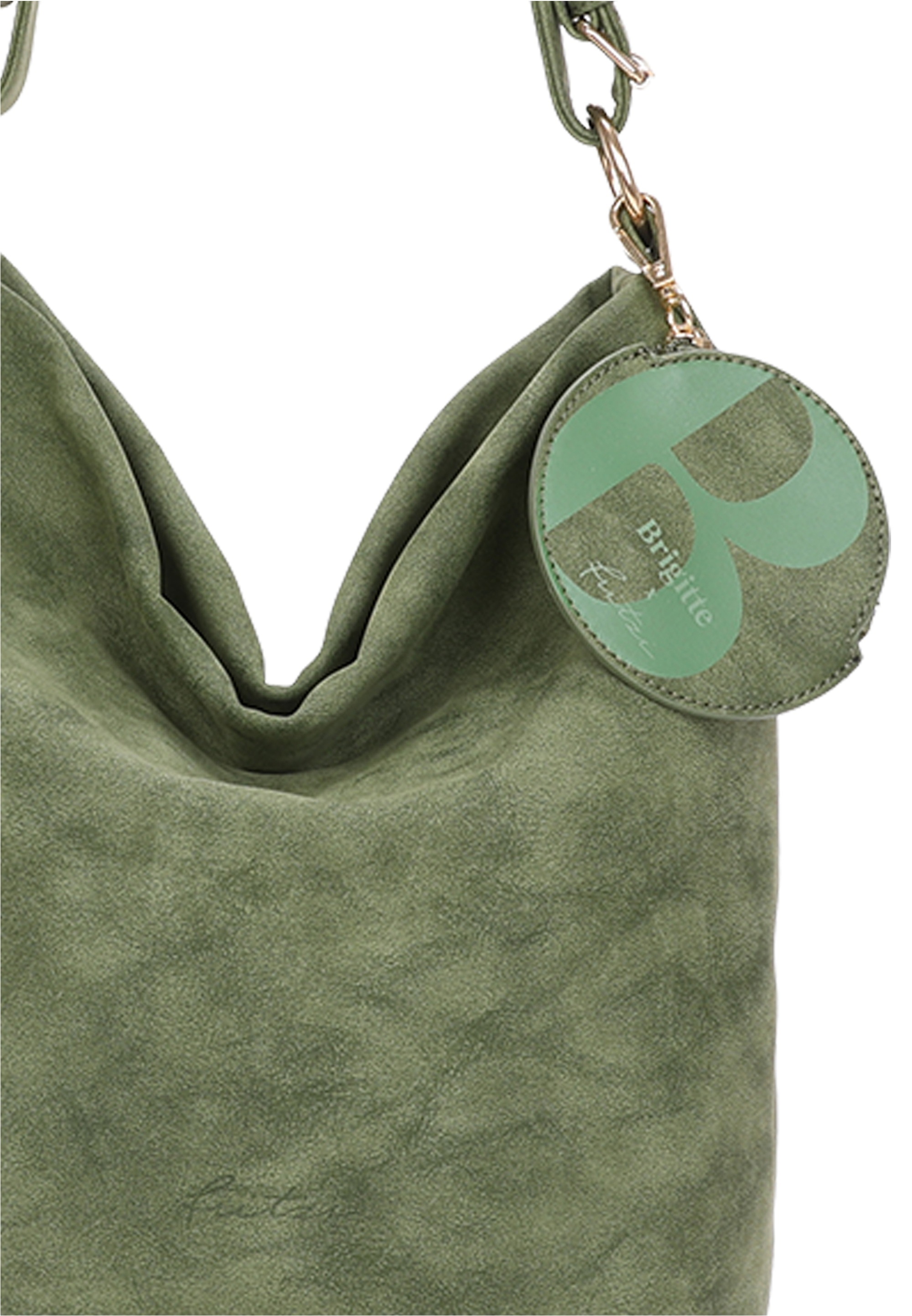 Fritzi aus Preußen Schultertasche »Brigitte x fritzi Special Hobo01«, mit abnehmbarem Anhänger