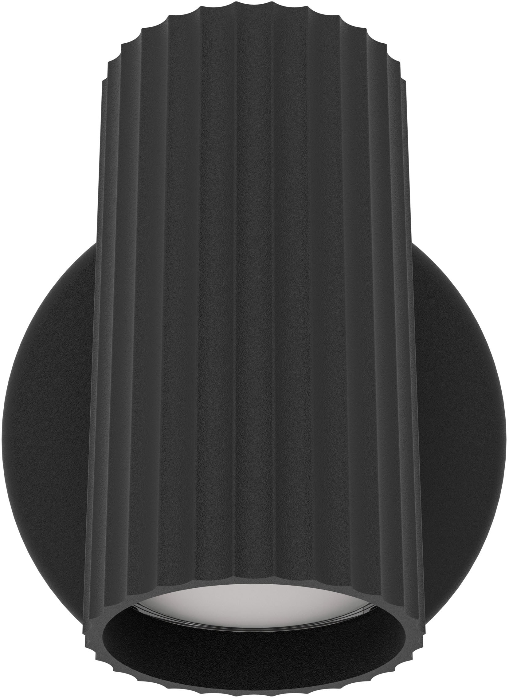 EGLO Wandleuchte »PORTILLO Wandlampe - Alu, Stahl - GU10 - 1X5W - IP20« GU10 1 Stk. Wandstrahler, Wandspot, Wohnzimmer, Flur, L10,5 x H11 x AL12,5 cm