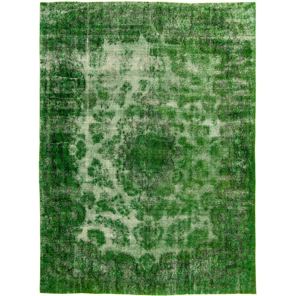 morgenland Teppich »Vintage - 392 x 294 cm - grün«, rechteckig
