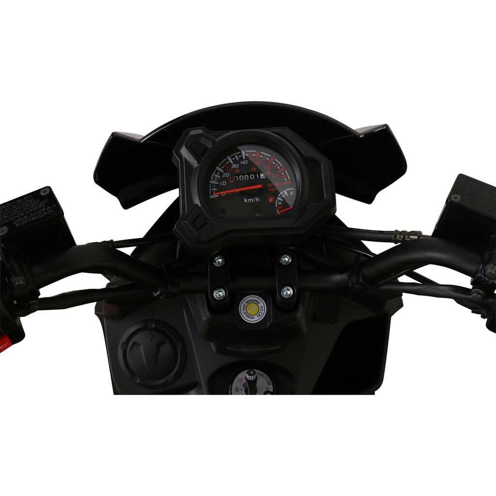 GT UNION Motorroller »PX 55 Cross-Concept 2.0 Street 125«, 125 cm³, 85 km/h, Euro 5, 8,5 PS, (Komplett-Set, 2 tlg., mit Topcase)