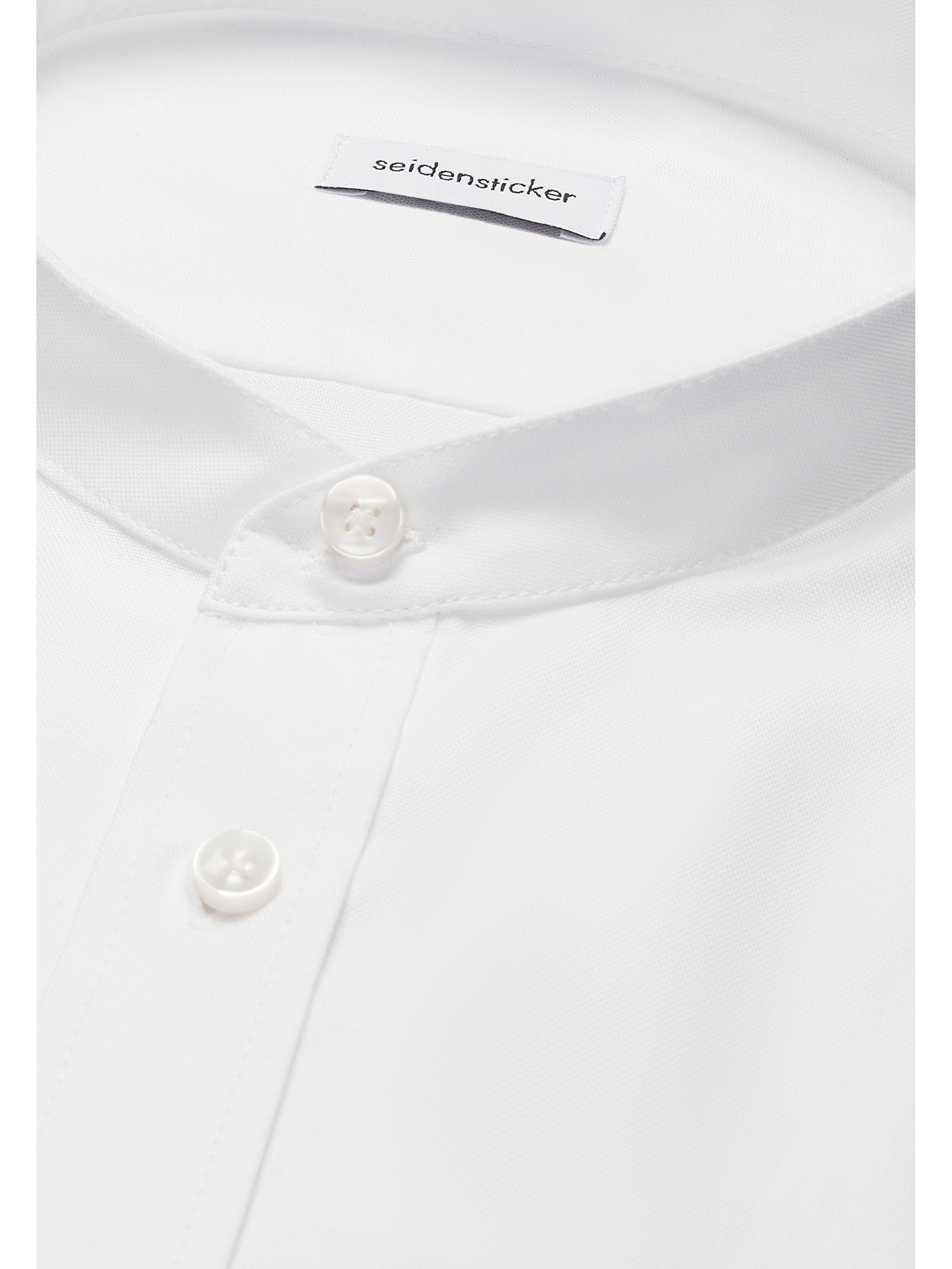 seidensticker Businesshemd »Slim« Slim 1/1 Stehkragen Uni