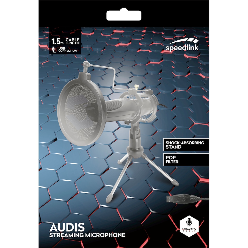 Speedlink Streaming-Mikrofon »AUDIS«