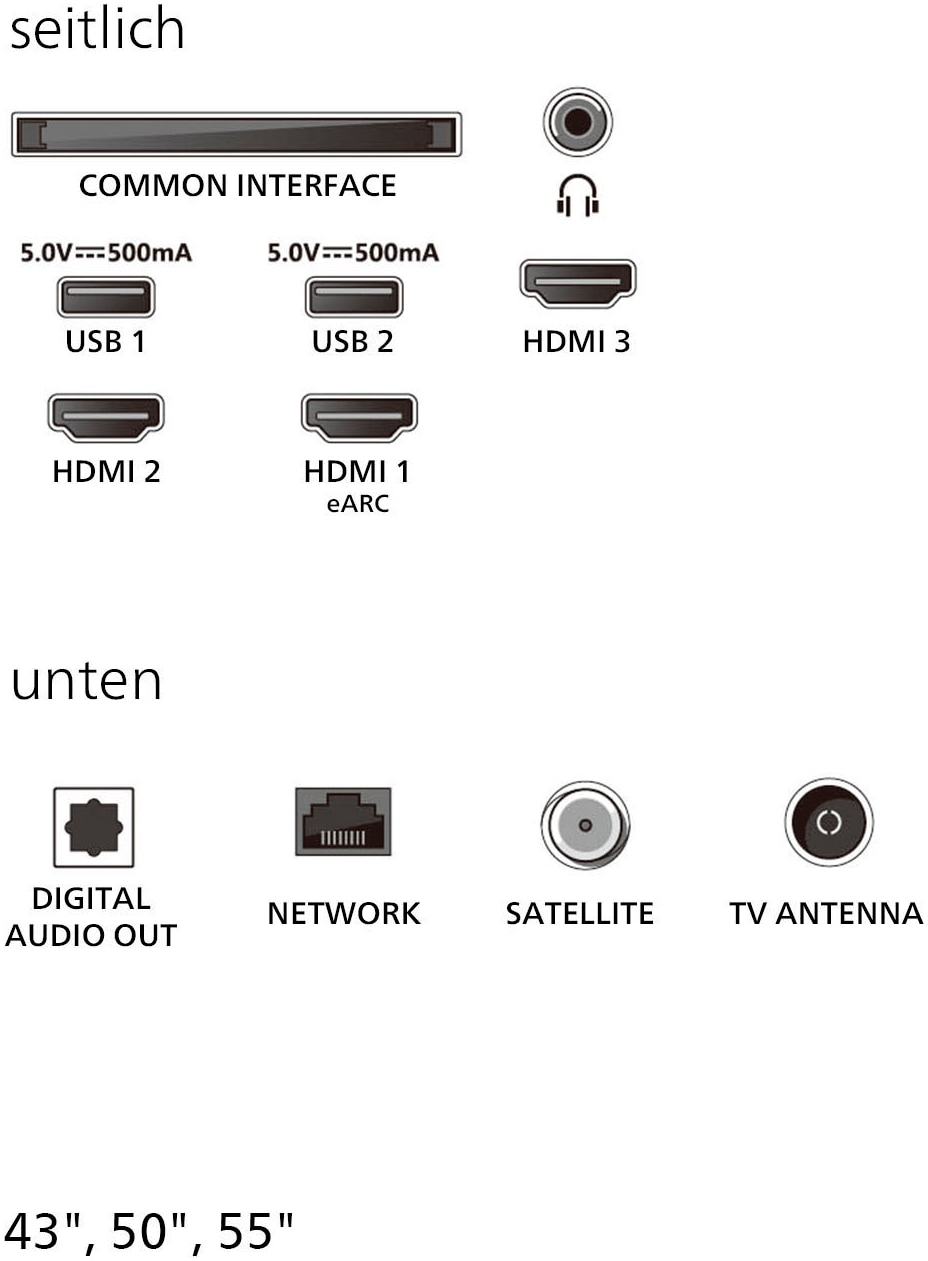 Philips LED-Fernseher »55PUS7000/12«, 4K Ultra HD, Smart-TV