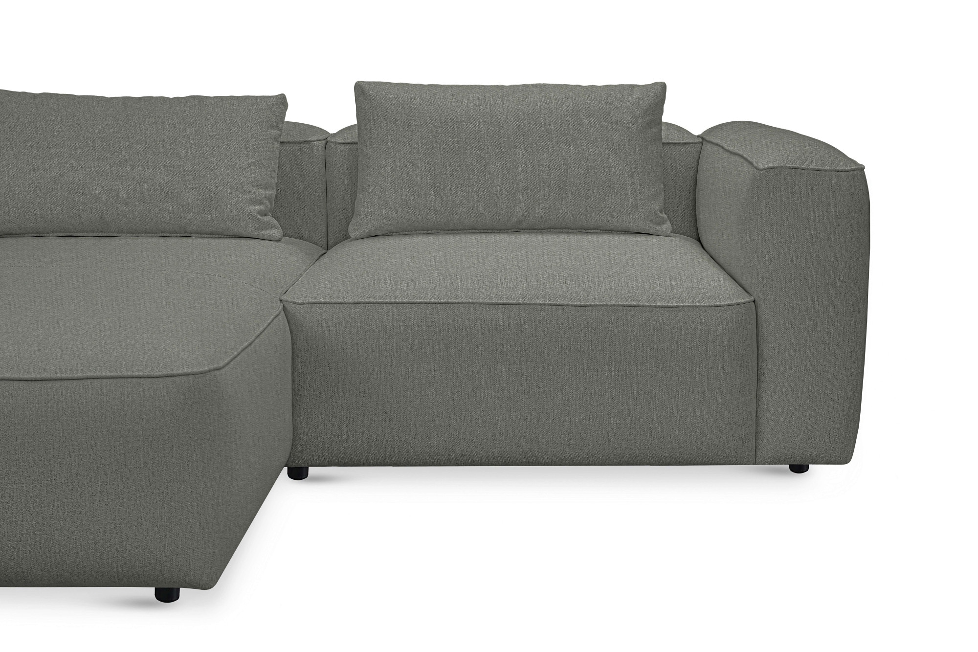 andas Ecksofa »Tvinnet«, Breite 228 cm, extra tiefe Sitzfläche, kubisches Sitzvergnügen