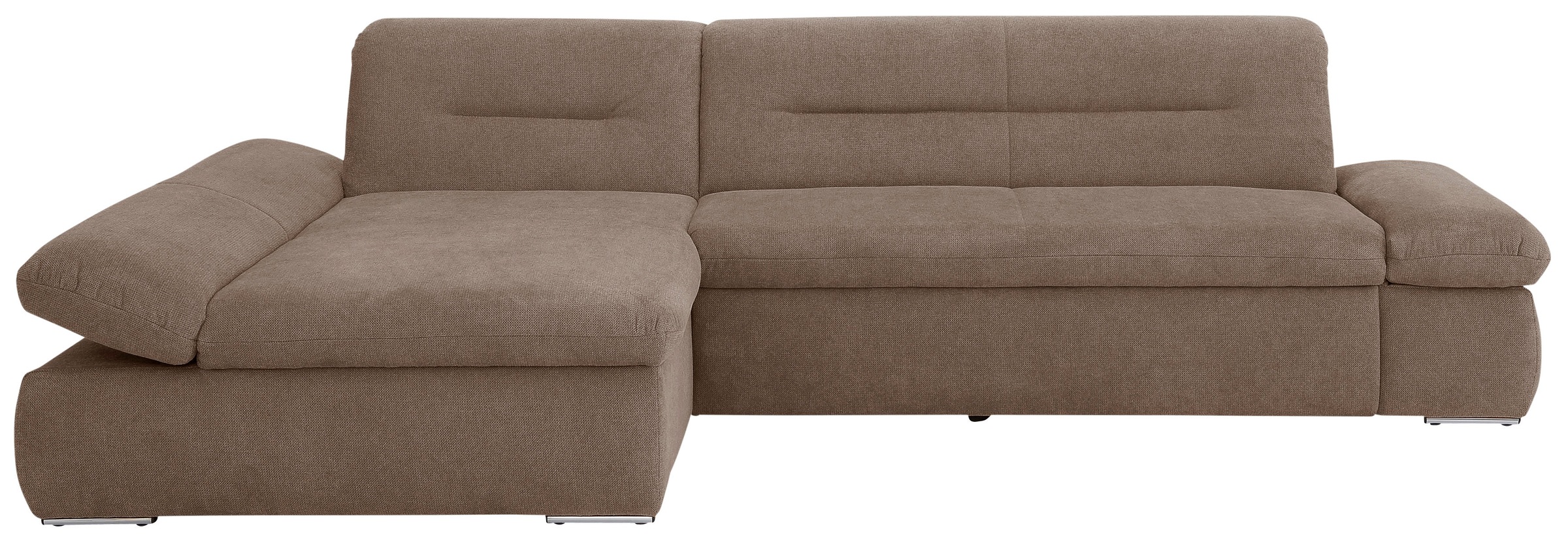 INOSIGN Ecksofa »Avesa L-Form«, Wahlweise mit Armteilvertsellung und Bettfunktion, B/T/H: 300/172/80cm