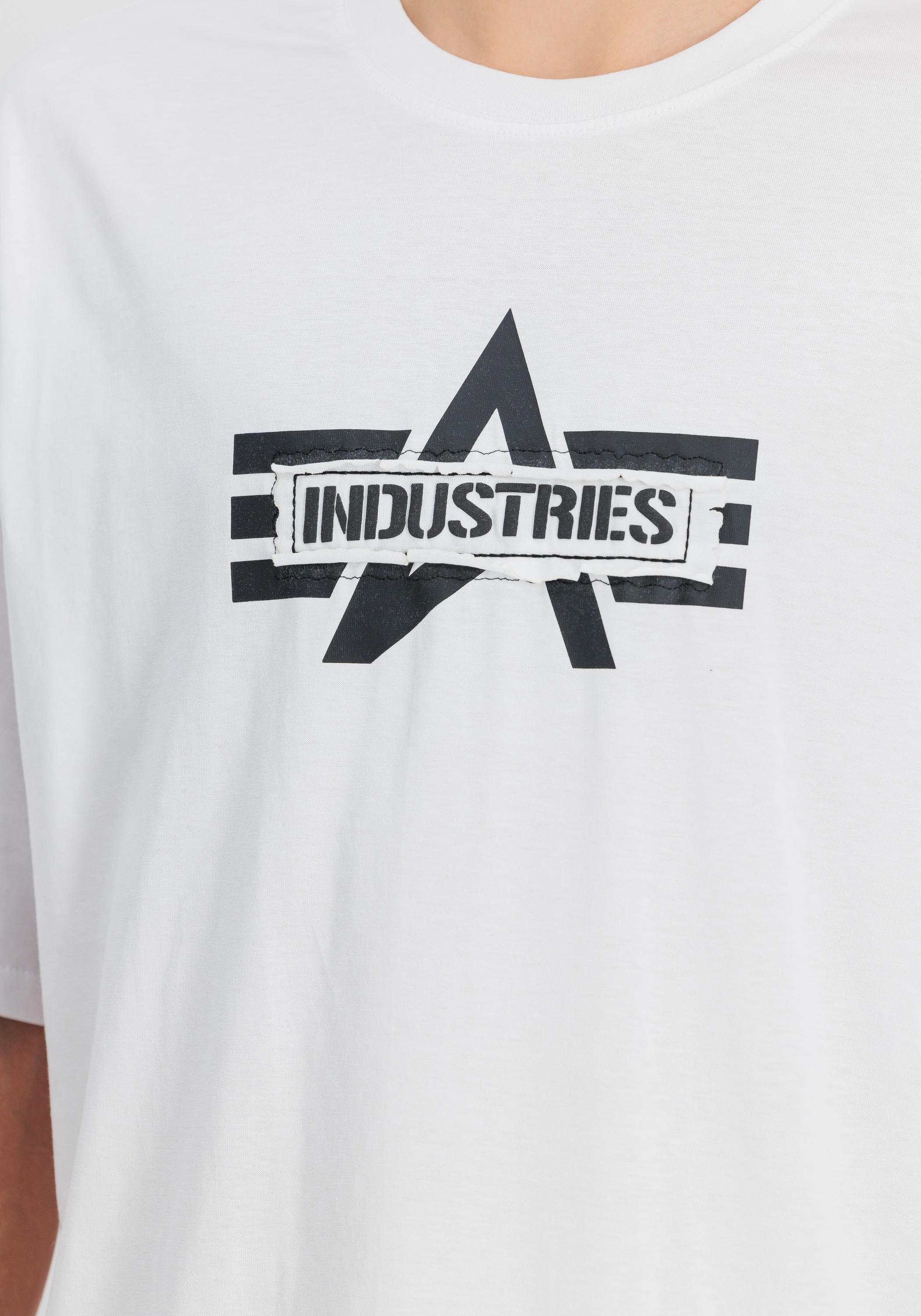 Alpha Industries T-Shirt »Logo Edge T-Shirt T-Shirt«