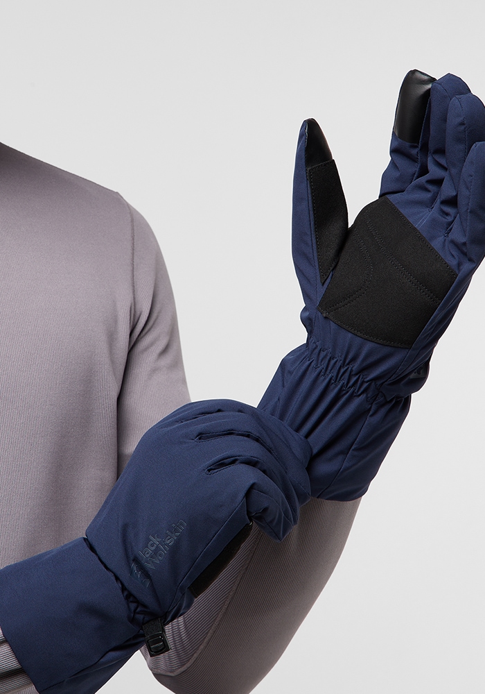 Jack Wolfskin Fleecehandschuhe "HIGHLOFT GLOVE" Handschuhe, warm, touchscreen-kompatibel