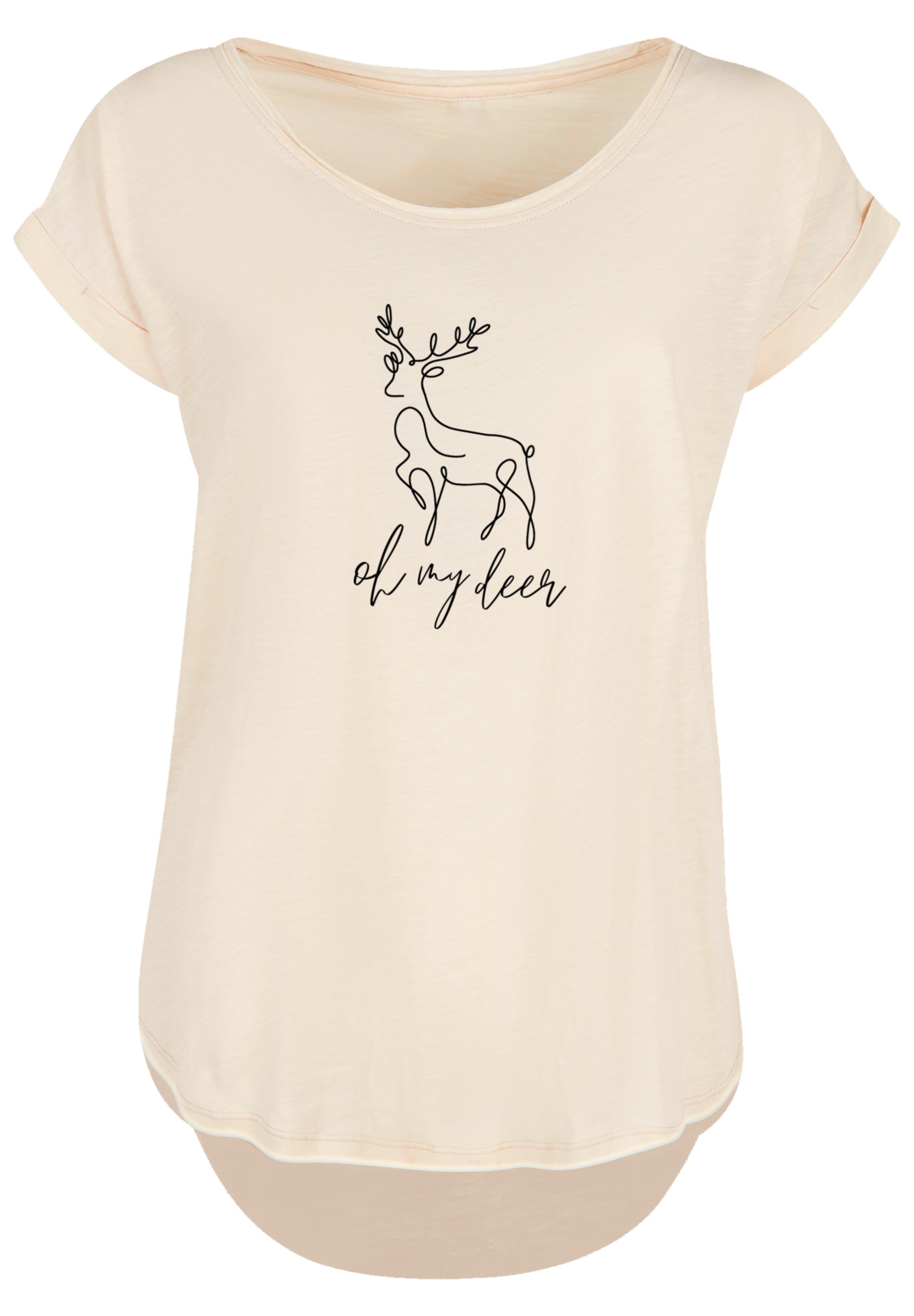 F4NT4STIC T-Shirt »Winter Christmas Rock-Musik, kaufen Premium Band Qualität, | BAUR Deer«, für